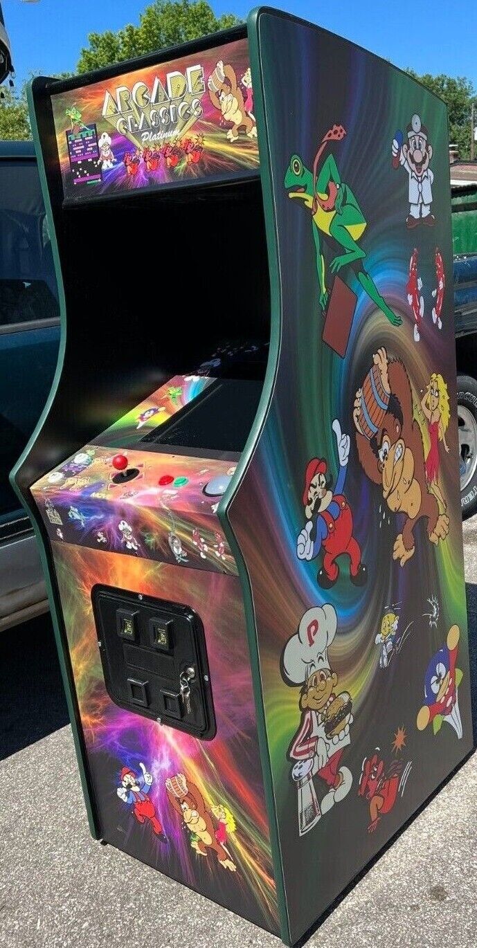 Arcade Classic - 1 New With 60 Games and Trackball - WITH ALL NEW PARTS- HEAVY DUTY, COIN OPERATED, COMMERCIAL GRADE WITH FREE PLAY OPTION - Image 2