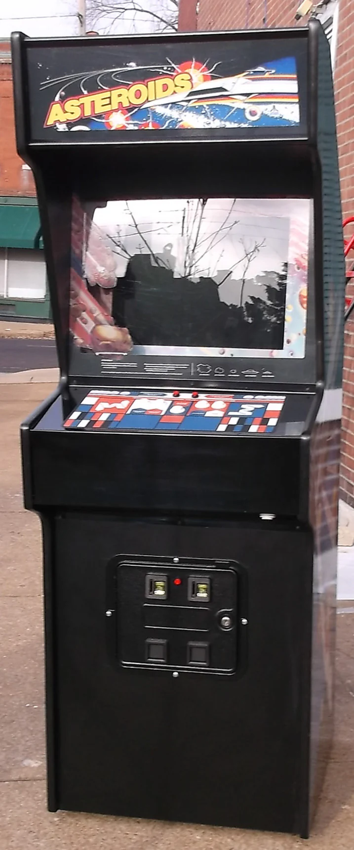 Asteroids Extra Sharp, Lots of new parts-Heavy Duty, Coin Operated , Commercial Grade With Free Play Option