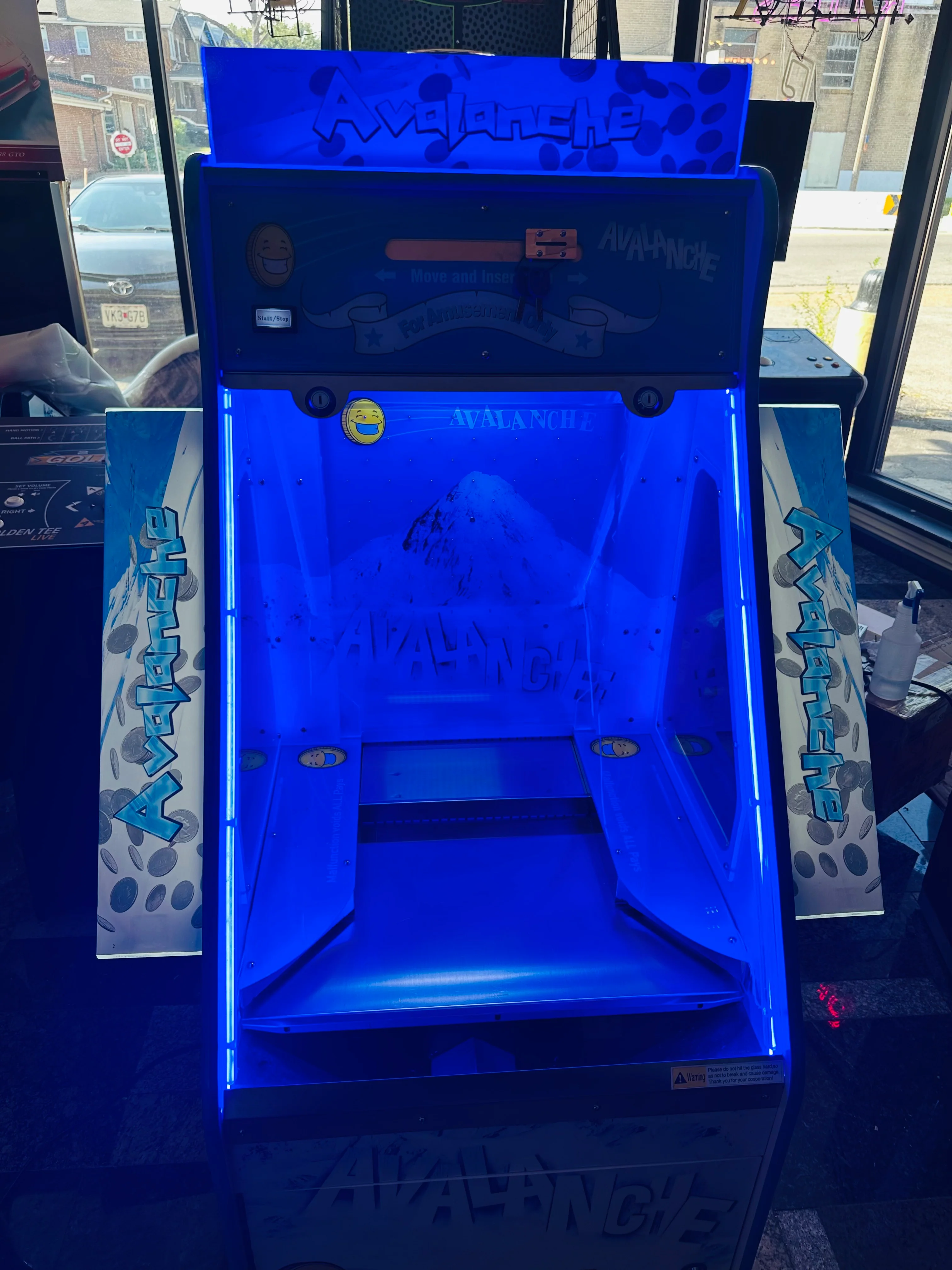 Avalanche Coin Pusher Arcade Machine – Fully Working, Great for Home or Business - Image 6