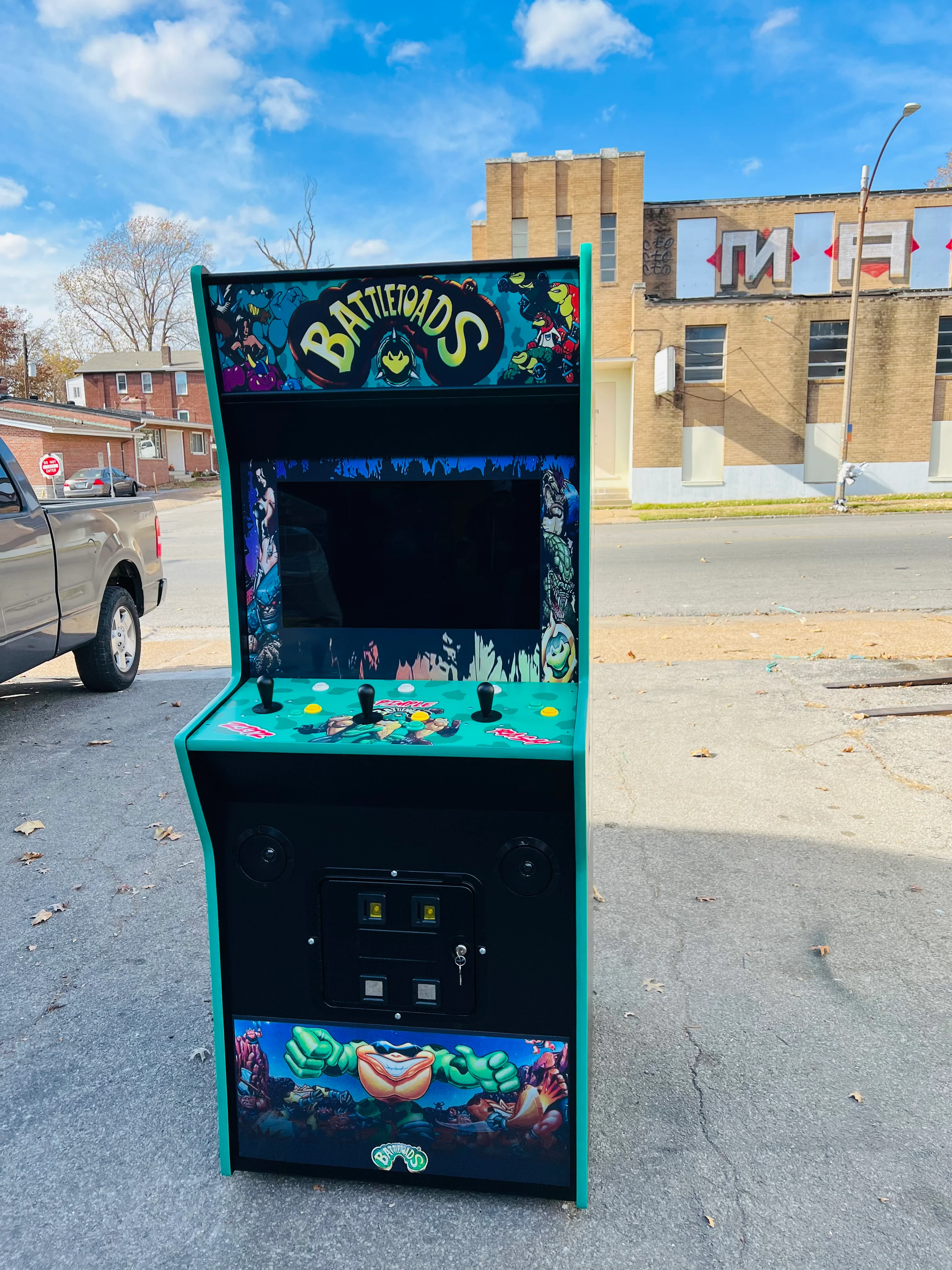 BATTLETOADS ARCADE GAME - New Parts, Heavy Duty, Coin Operated, Commercial Grade With Free Play Option - Image 9