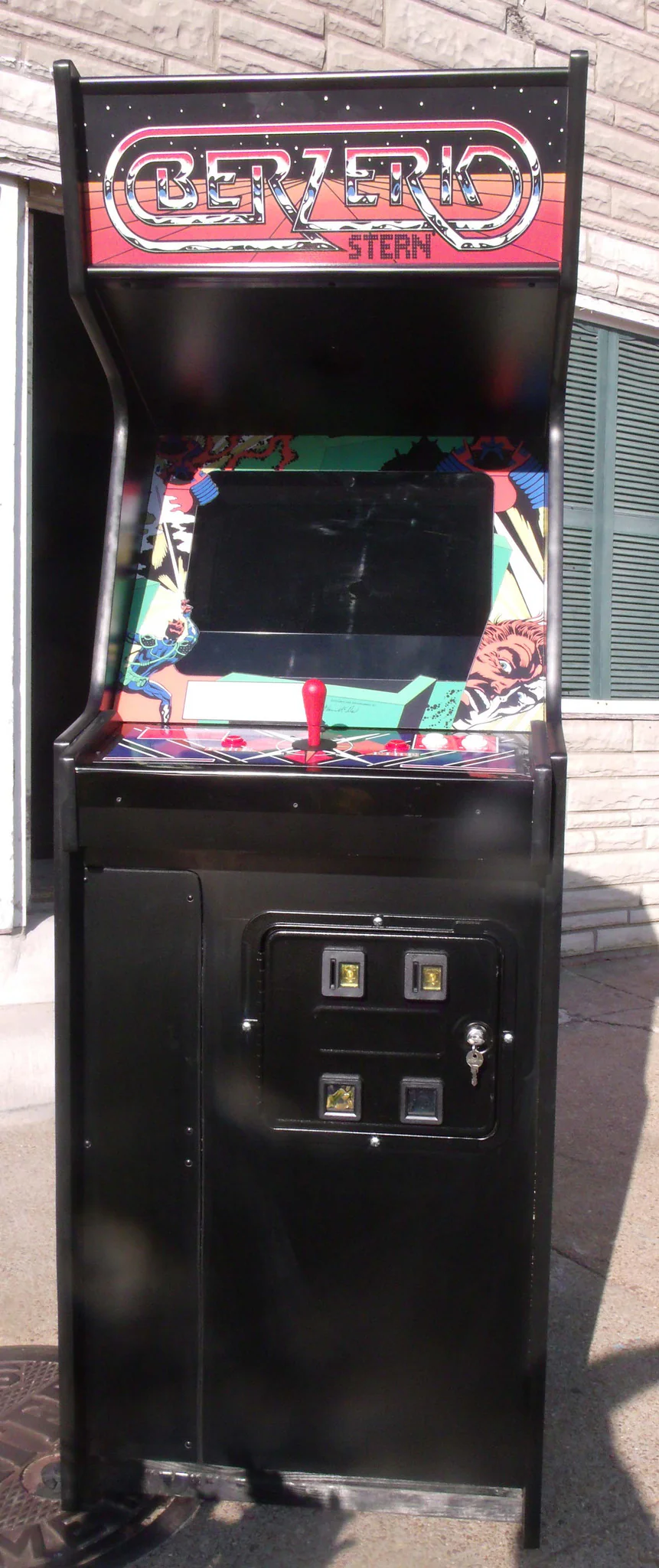 BERZERK ARCADE GAME- Heavy Duty, Coin Operated, Commercial Grade With Free Play Option