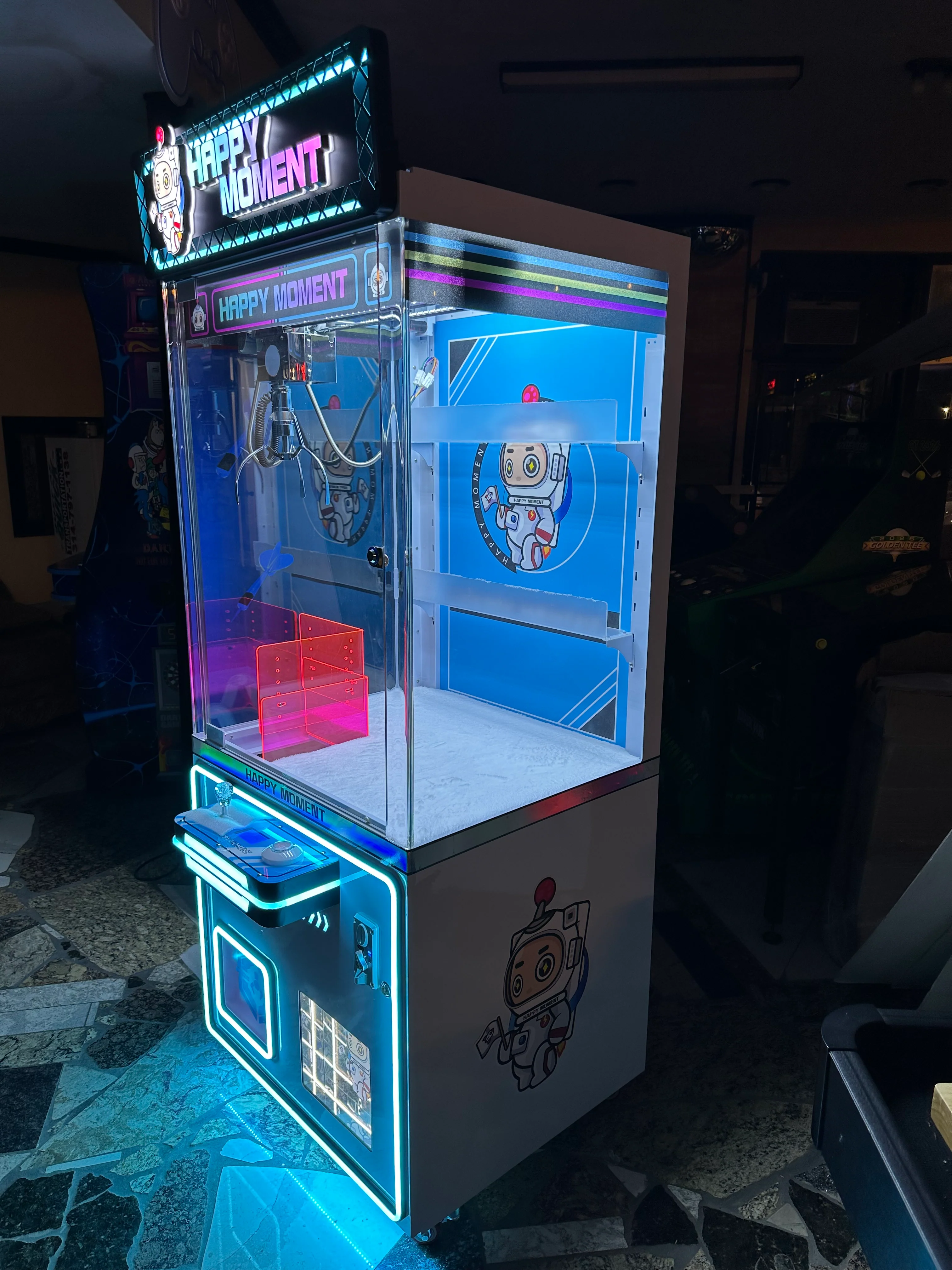 Happy Moment Claw Machine – Brand New – HEAVY DUTY – Coin Operated – Commercial Arcade – Free Play Option - Image 3