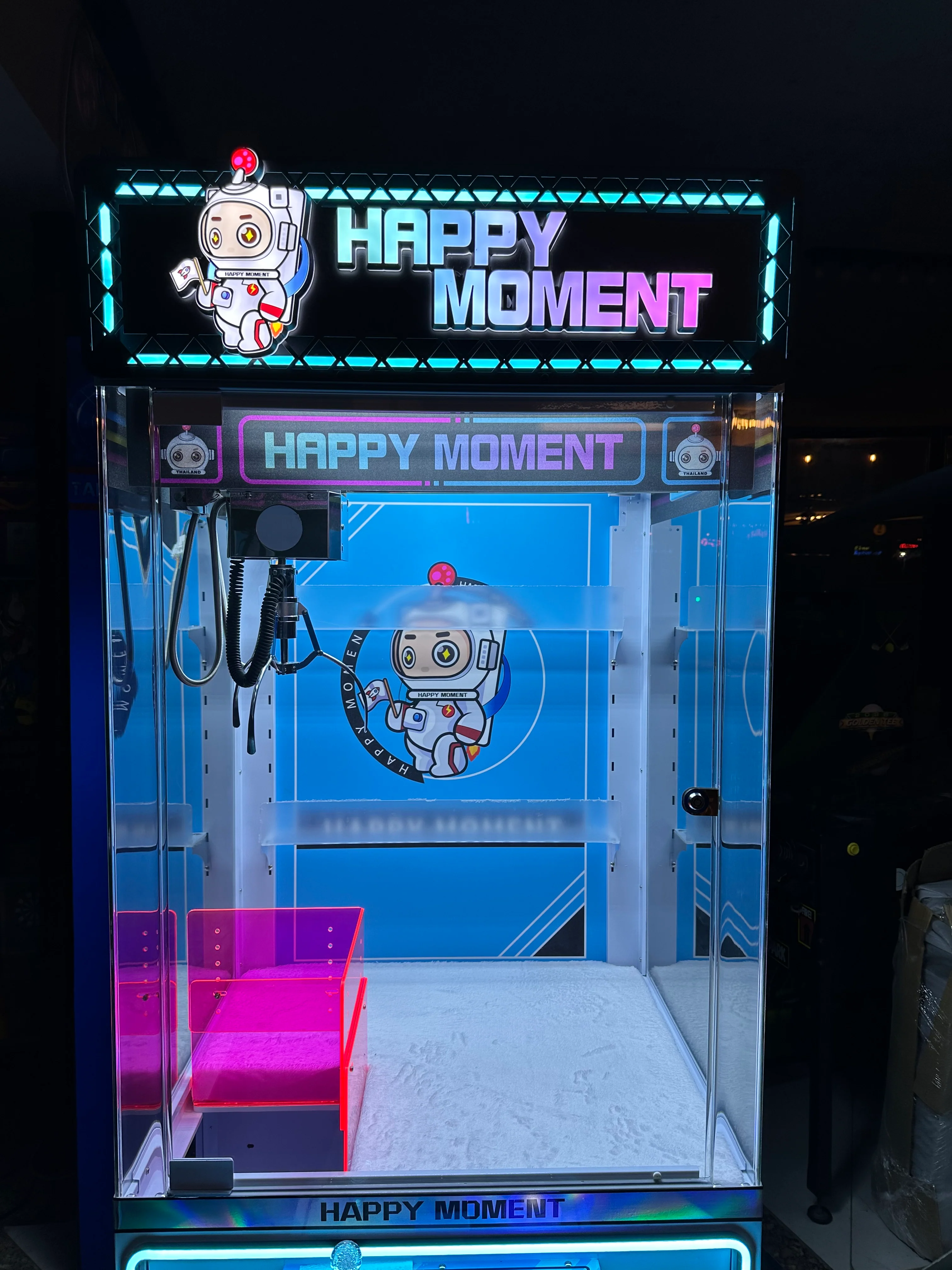 Happy Moment Claw Machine – Brand New – HEAVY DUTY – Coin Operated – Commercial Arcade – Free Play Option - Image 6