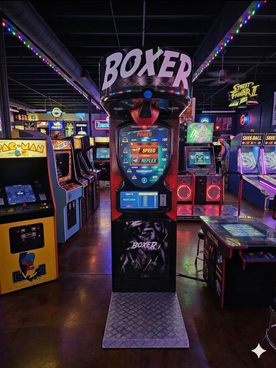 Boxing Arcade Machine, Brand New, Heavy Duty, Coin Operated, Commercial Grade With Free Play Option - Image 2