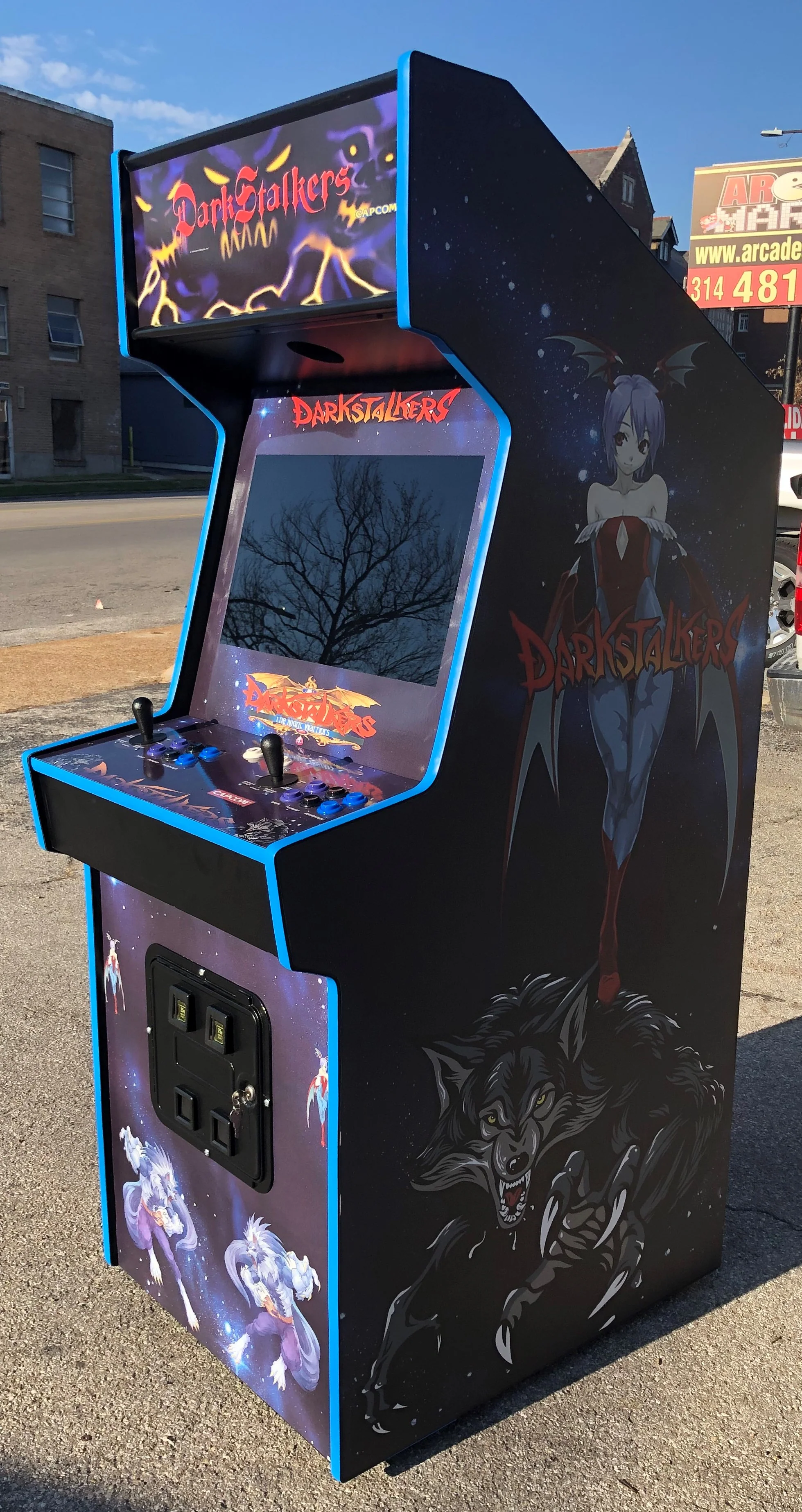 Dark stalkers Arcade- HEAVY DUTY, COIN OPERATED, COMMERCIAL GRADE WITH FREE PLAY OPTION - Image 3