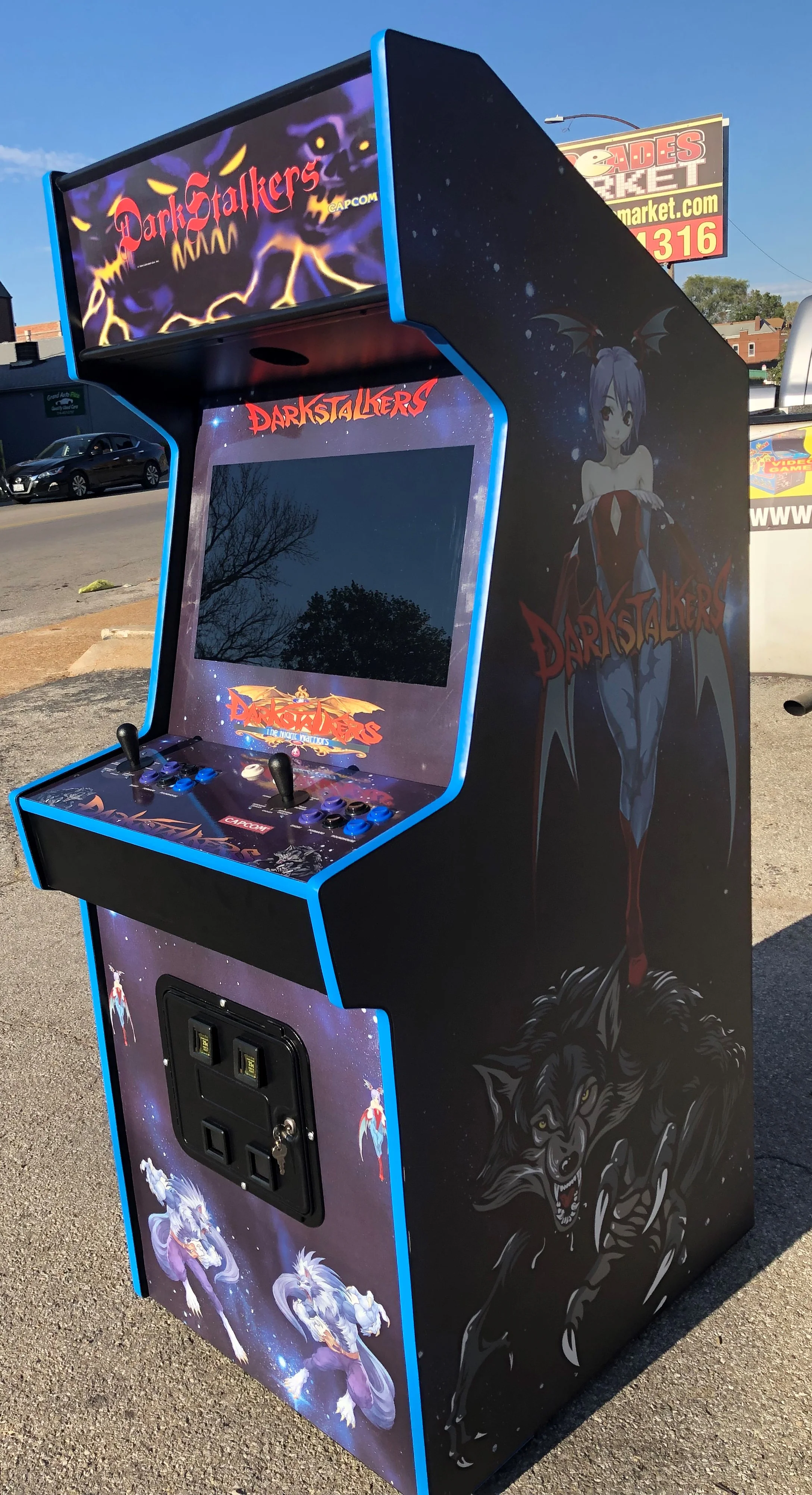 Dark stalkers Arcade- HEAVY DUTY, COIN OPERATED, COMMERCIAL GRADE WITH FREE PLAY OPTION - Image 4