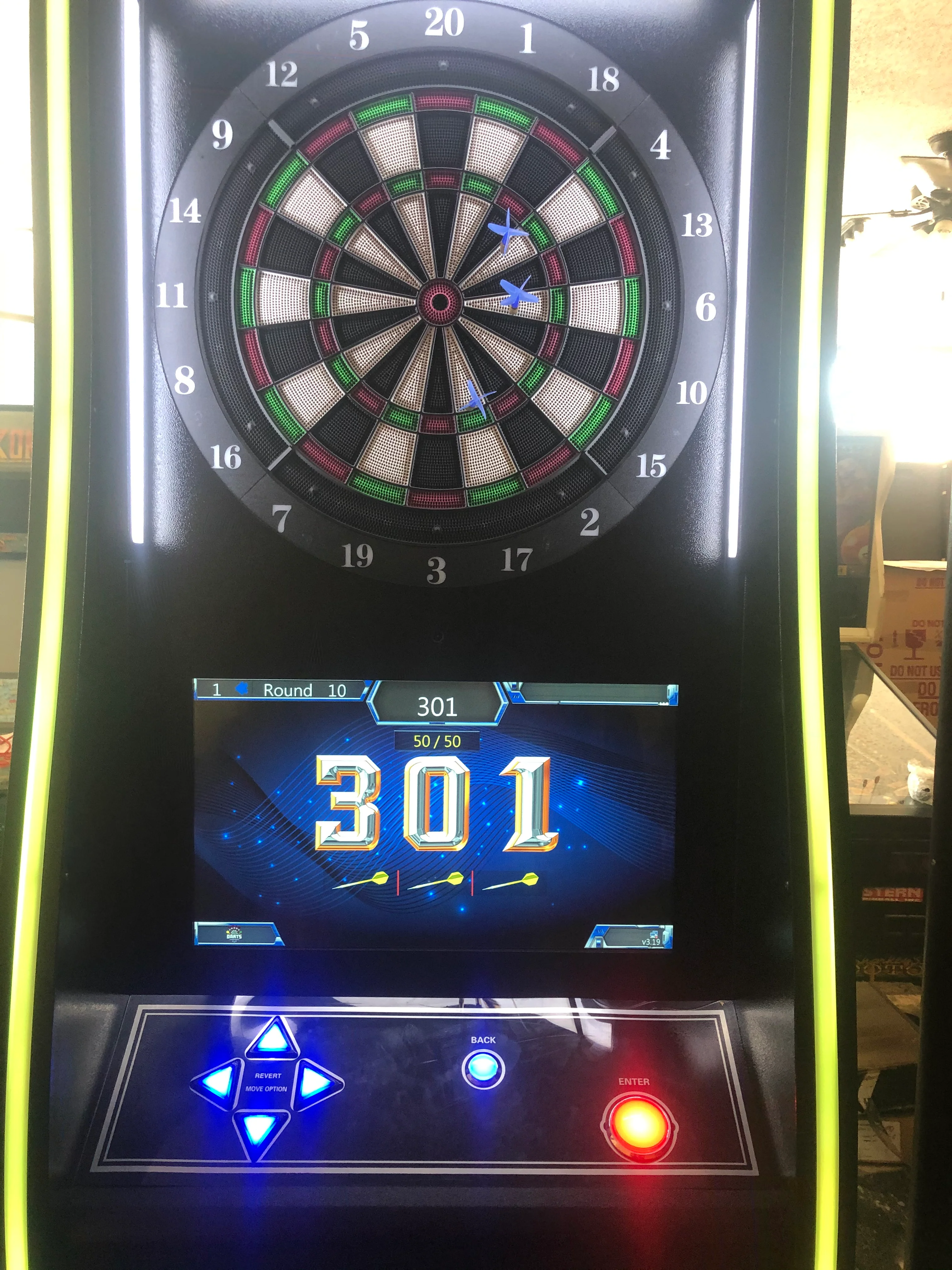 Dart Machine-Electronic Coin Operated Take Aim Deluxe Dart, With On Line , Brand New with LED Lighting-, Heavy Duty, Coin Operated, Commercial Grade With Free Play Option - Image 3