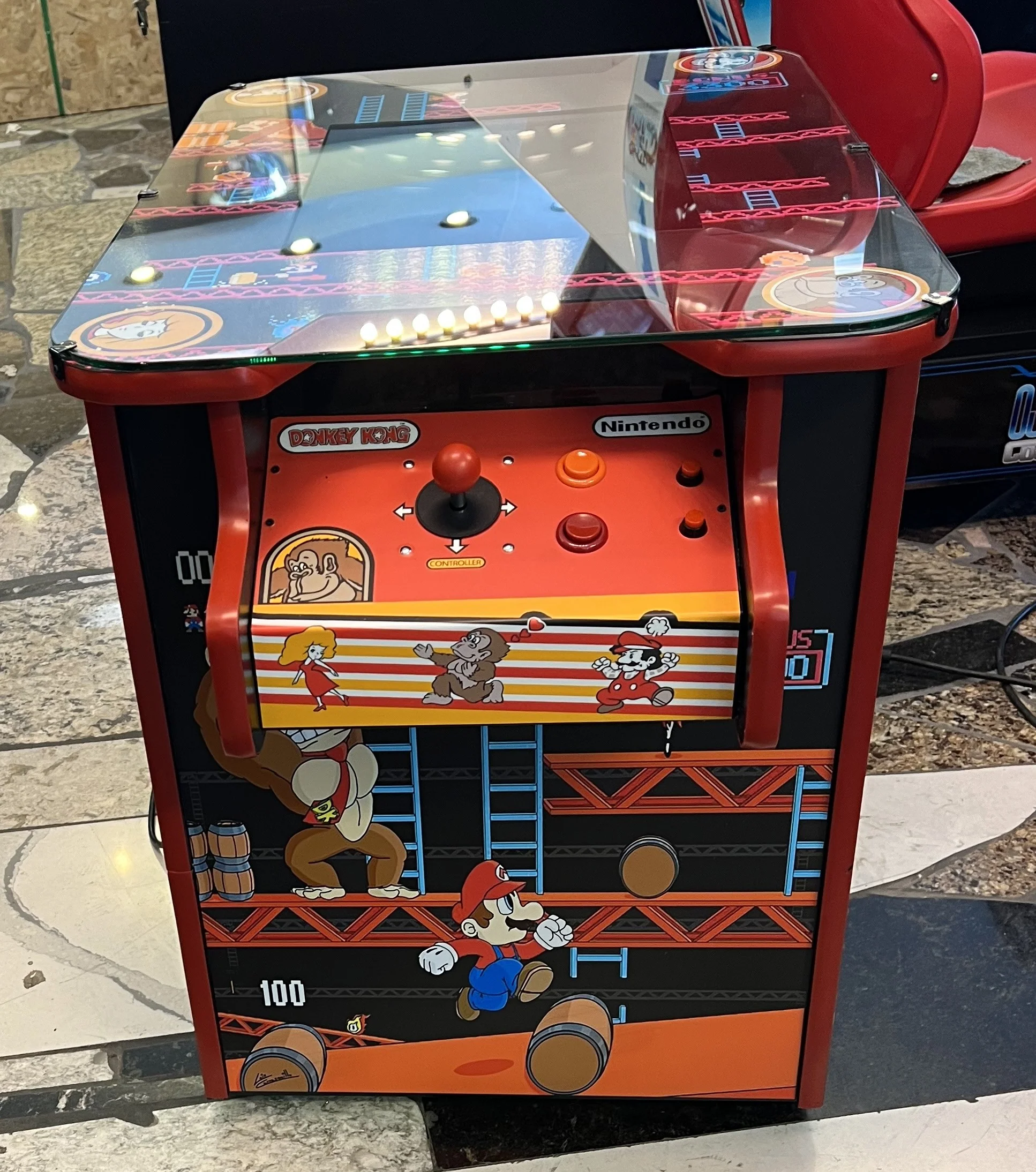 Donkey Kong Cocktail Arcade - Plays 60 games - Lots of New Parts - Free Shipping - Image 6