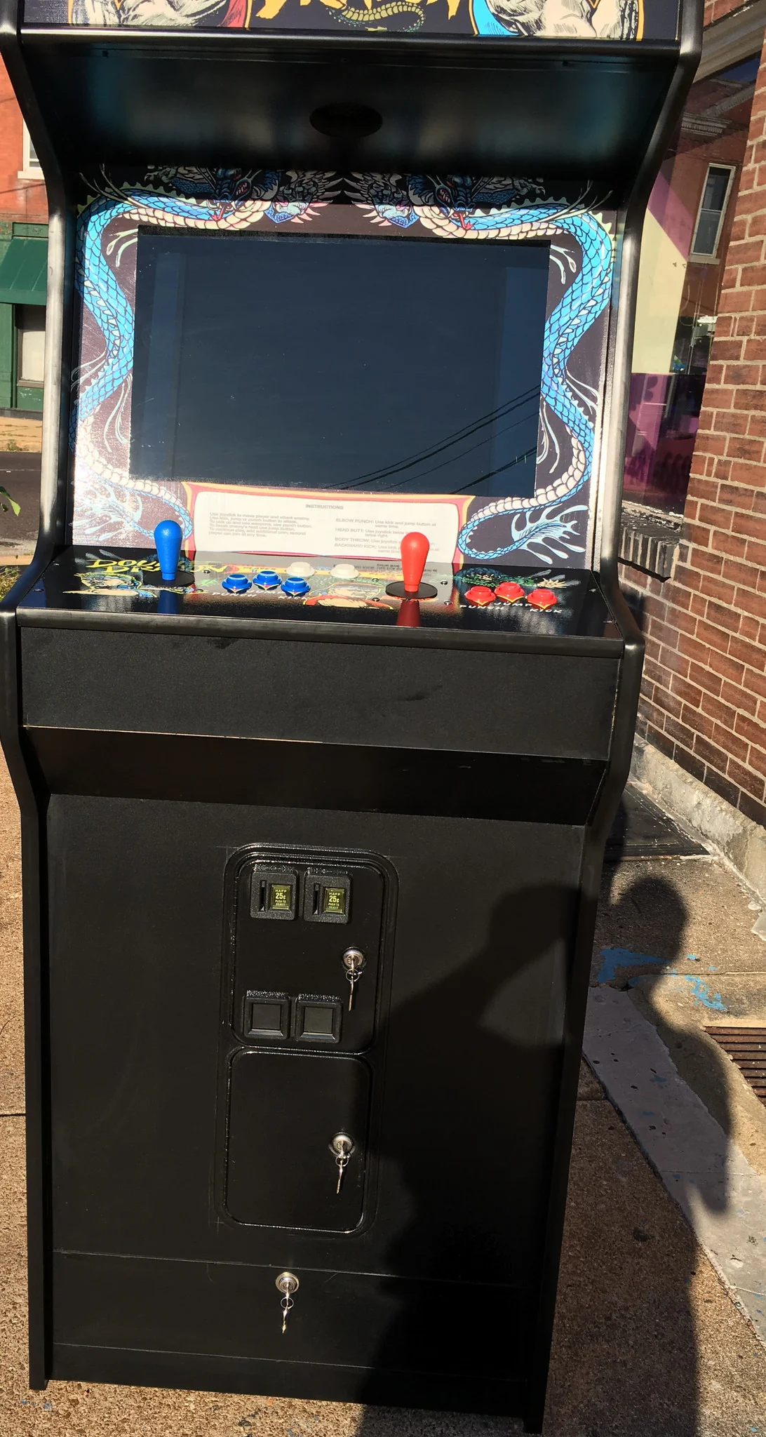 Double Dragon Arcade- Lots Of New Parts, Extra Sharp-HEAVY DUTY, COIN OPERATED, COMMERCIAL GRADE WITH FREE PLAY OPTION - Image 3