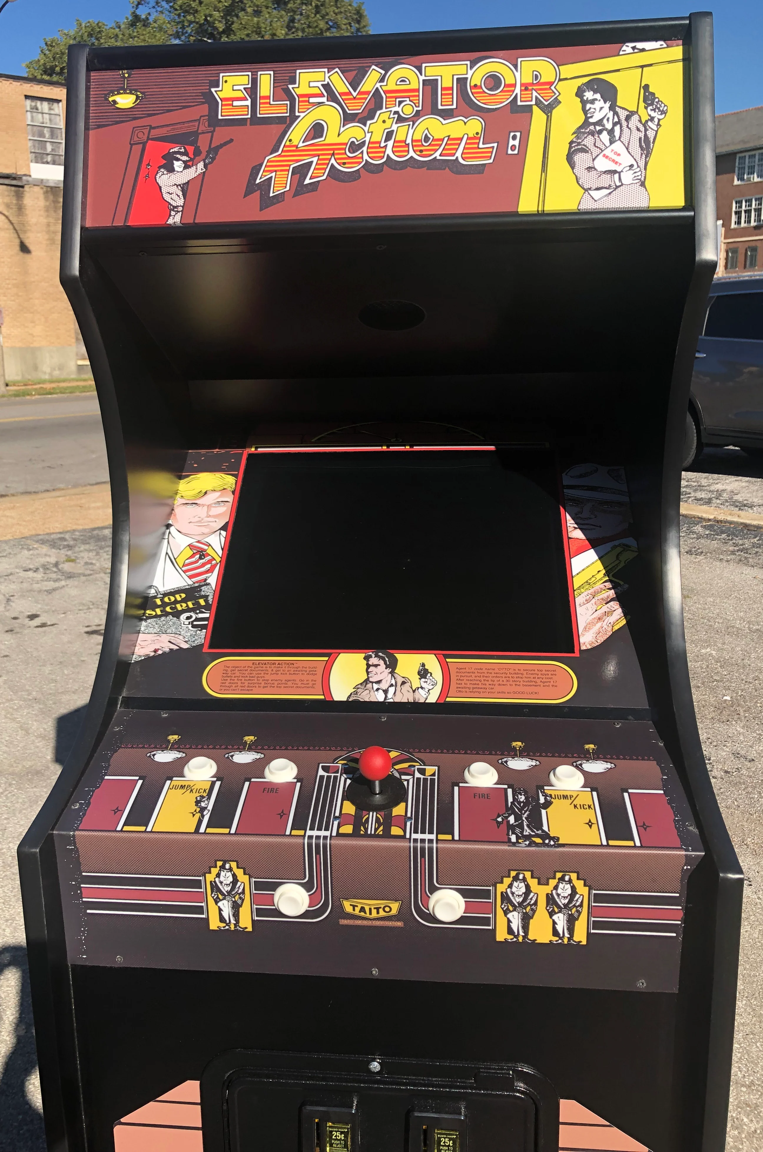 Elevator Action Arcade, Lots Of New Parts, Sharp-HEAVY DUTY, COIN OPERATED, COMMERCIAL GRADE WITH FREE PLAY OPTION - Image 7