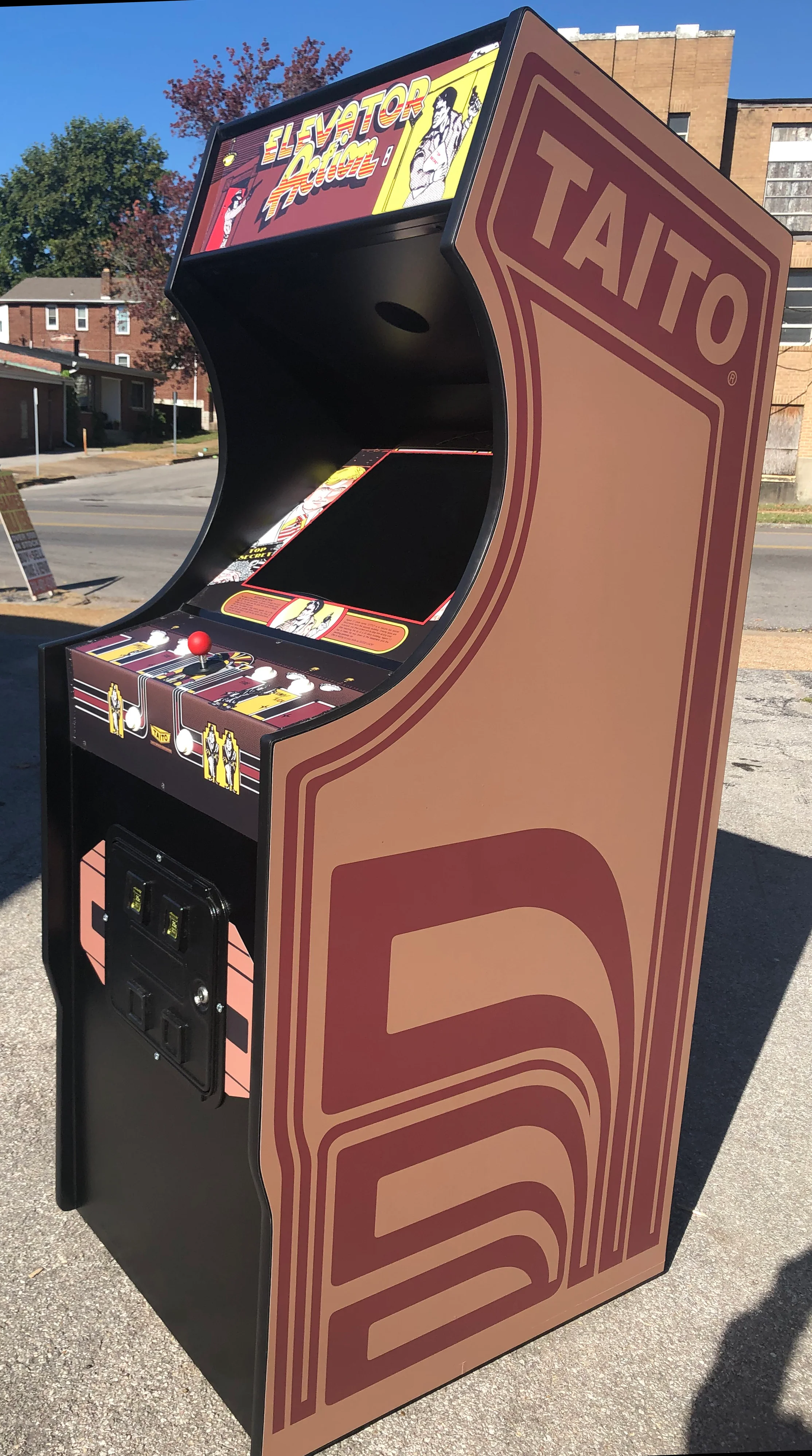 Elevator Action Arcade, Lots Of New Parts, Sharp-HEAVY DUTY, COIN OPERATED, COMMERCIAL GRADE WITH FREE PLAY OPTION - Image 8