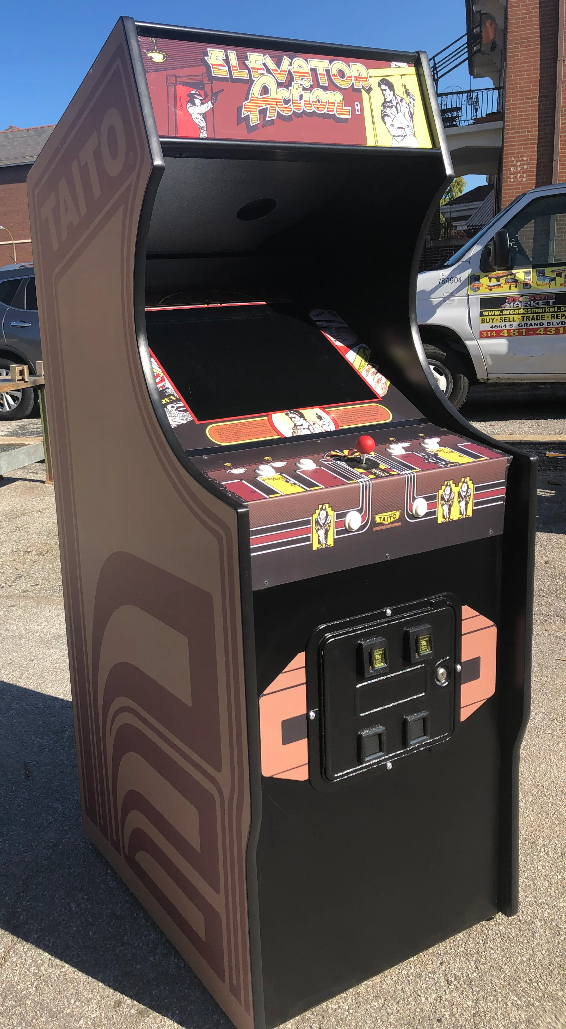 Elevator Action Arcade, Lots Of New Parts, Sharp-HEAVY DUTY, COIN OPERATED, COMMERCIAL GRADE WITH FREE PLAY OPTION - Image 9