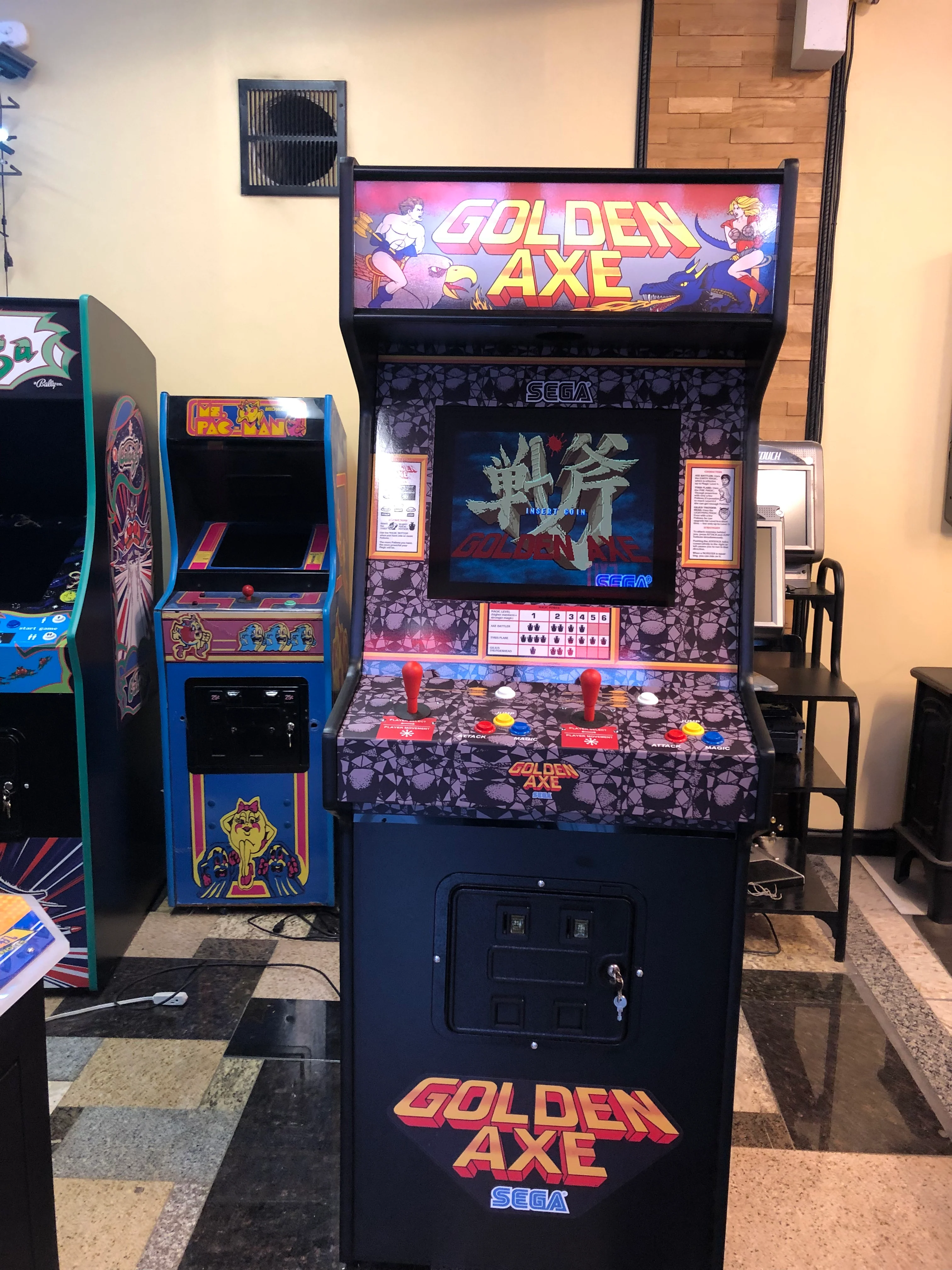 Golden Axe Arcade, Lots Of New Parts, Sharp-HEAVY DUTY, COIN OPERATED, COMMERCIAL GRADE WITH FREE PLAY OPTION - Image 5
