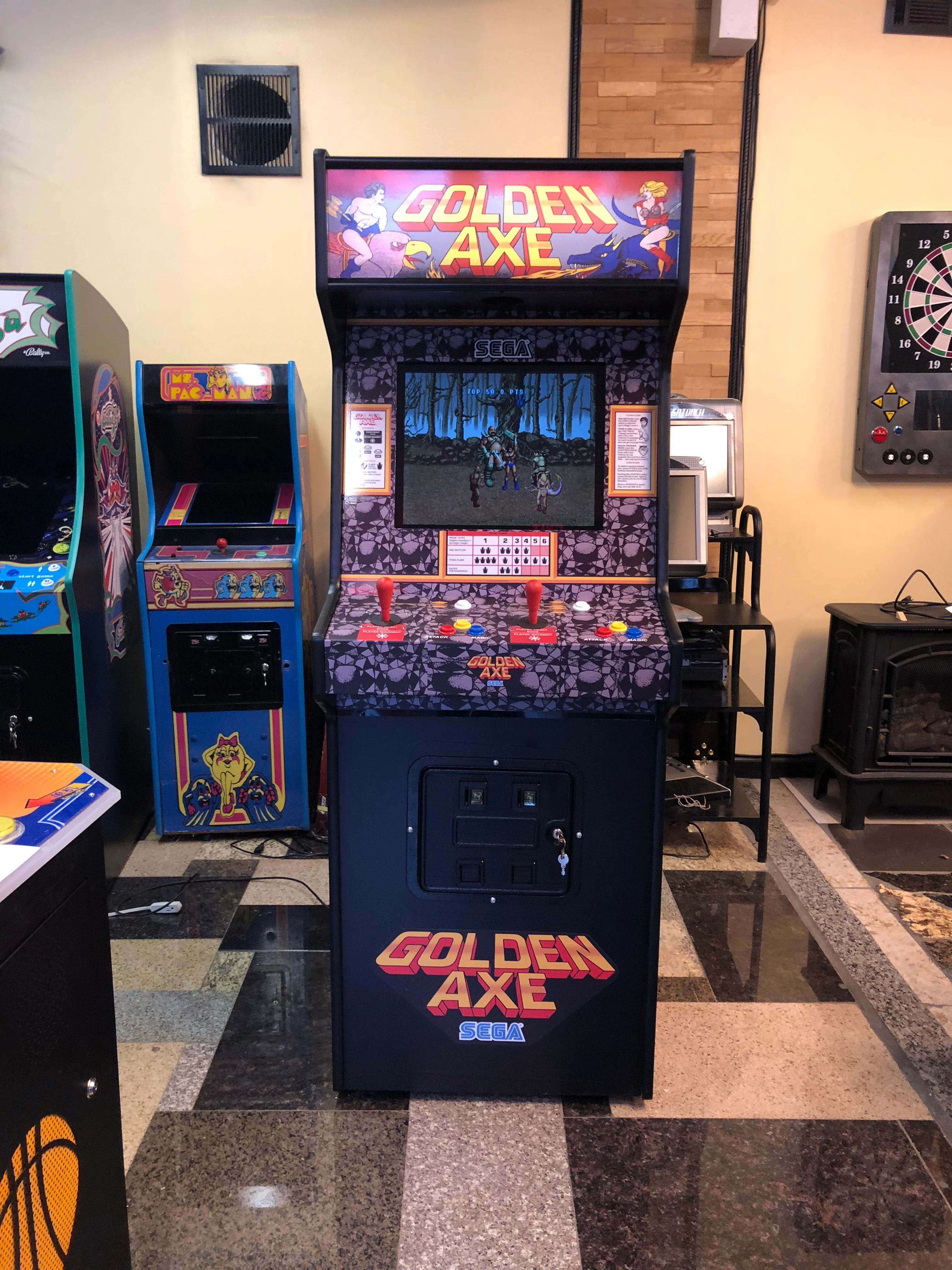 Golden Axe Arcade, Lots Of New Parts, Sharp-HEAVY DUTY, COIN OPERATED, COMMERCIAL GRADE WITH FREE PLAY OPTION - Image 6