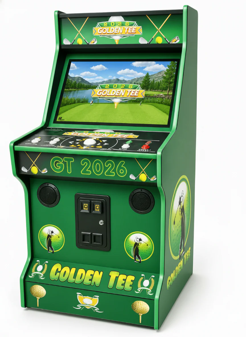 Golden Tee Live 2026 Arcade Machine – Brand New with 32” LCD Monitor for Home & Commercial Use - Image 3