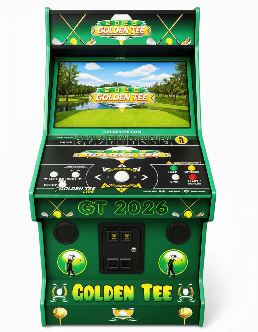 Golden Tee Live 2026 Arcade Machine – Brand New with 32” LCD Monitor for Home & Commercial Use - Image 4