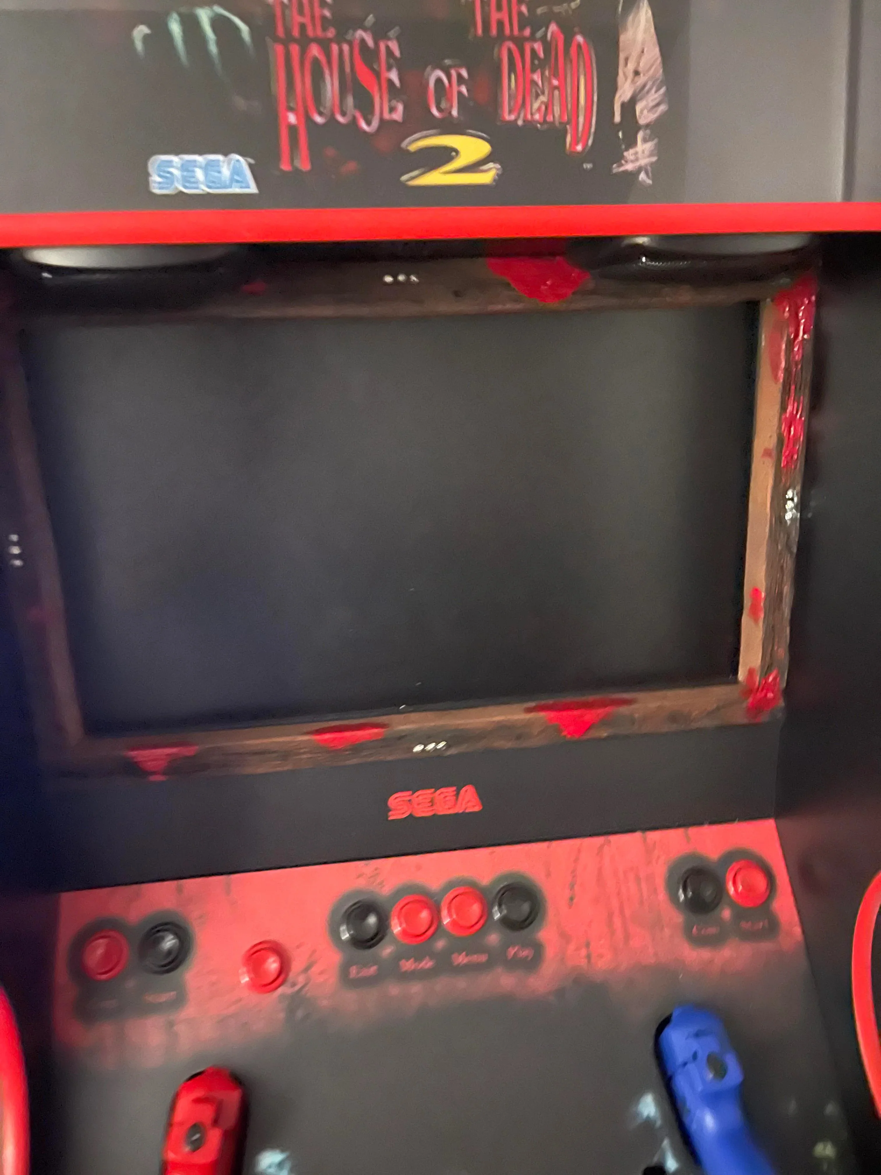 HOUSE OF THE DEAD 2 - REFURBISHED WITH LOTS OF NEW PARTS-EXTRA SHARP - Image 5