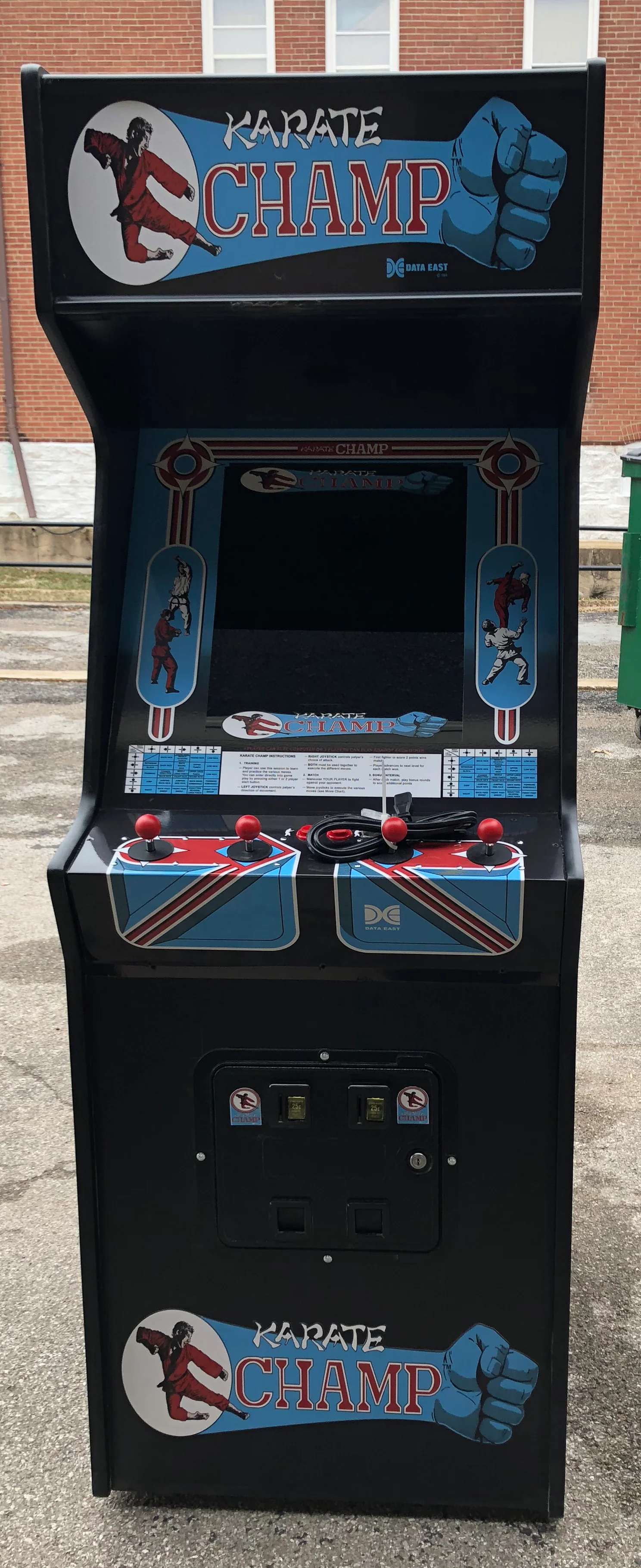 Karate Champ Arcade,- Lots of new parts, with LCD monitor-HEAVY DUTY, COIN OPERATED, COMMERCIAL GRADE WITH FREE PLAY OPTION - Image 2