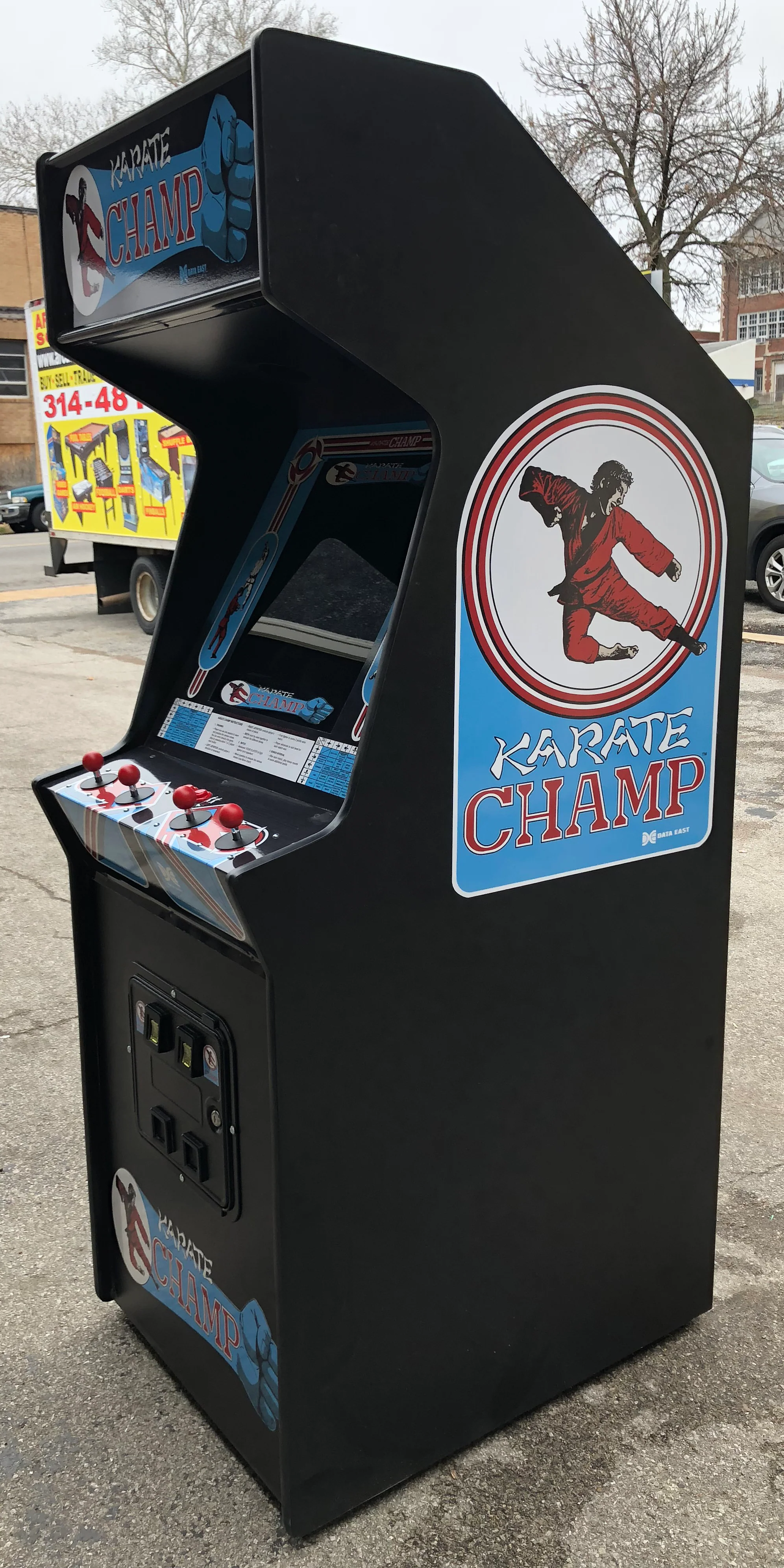 Karate Champ Arcade,- Lots of new parts, with LCD monitor-HEAVY DUTY, COIN OPERATED, COMMERCIAL GRADE WITH FREE PLAY OPTION - Image 4