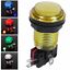 Lot of 3x24mmRound Lit Illuminated Arcade Video Game Push Button Switch LED Light 5V12V