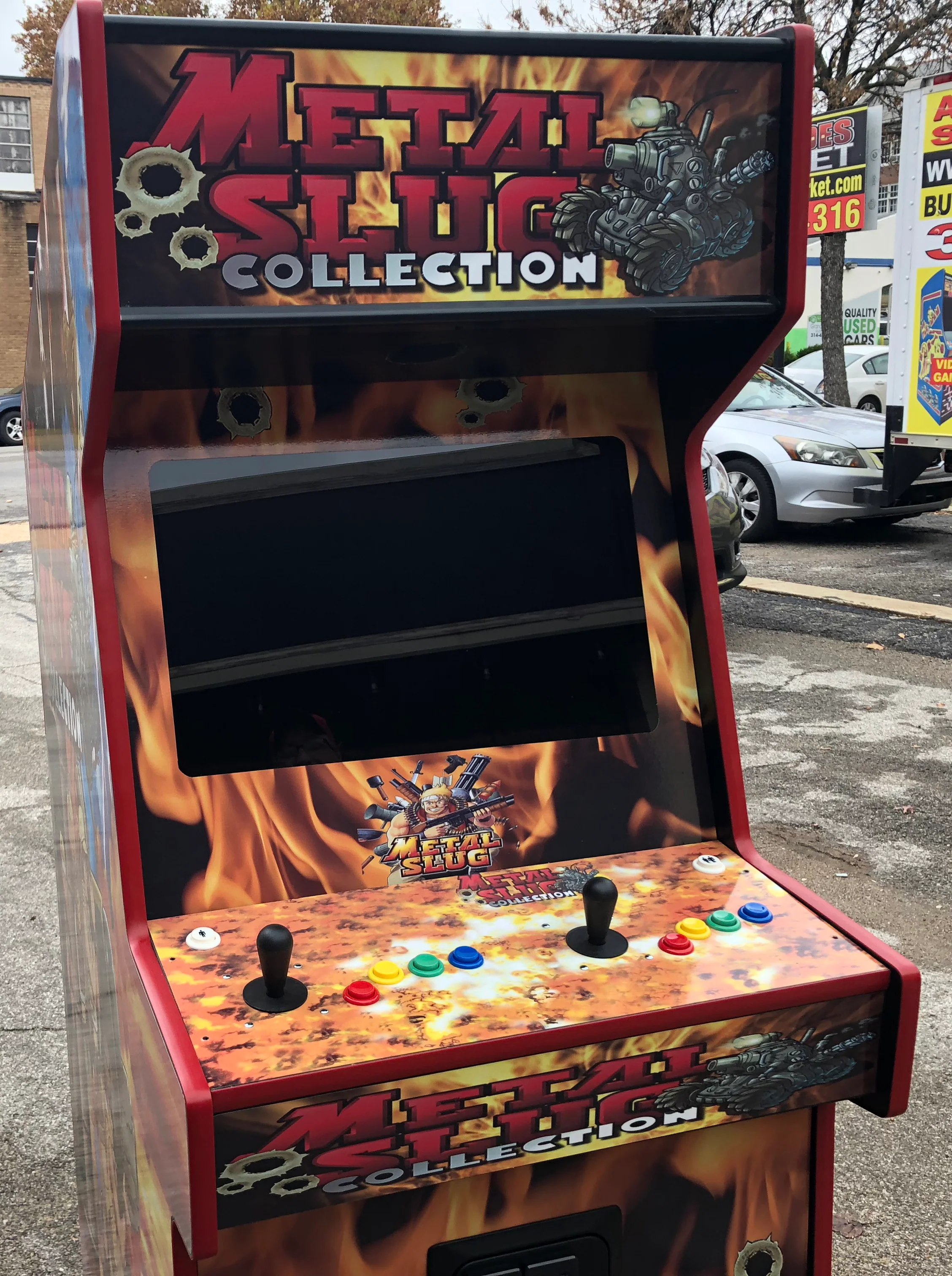 Metal Slug Collection, Plays Several Metal Slug Version With LCD Monitor- Extra Sharp-HEAVY DUTY, COIN OPERATED, COMMERCIAL GRADE WITH FREE PLAY OPTION - Image 9