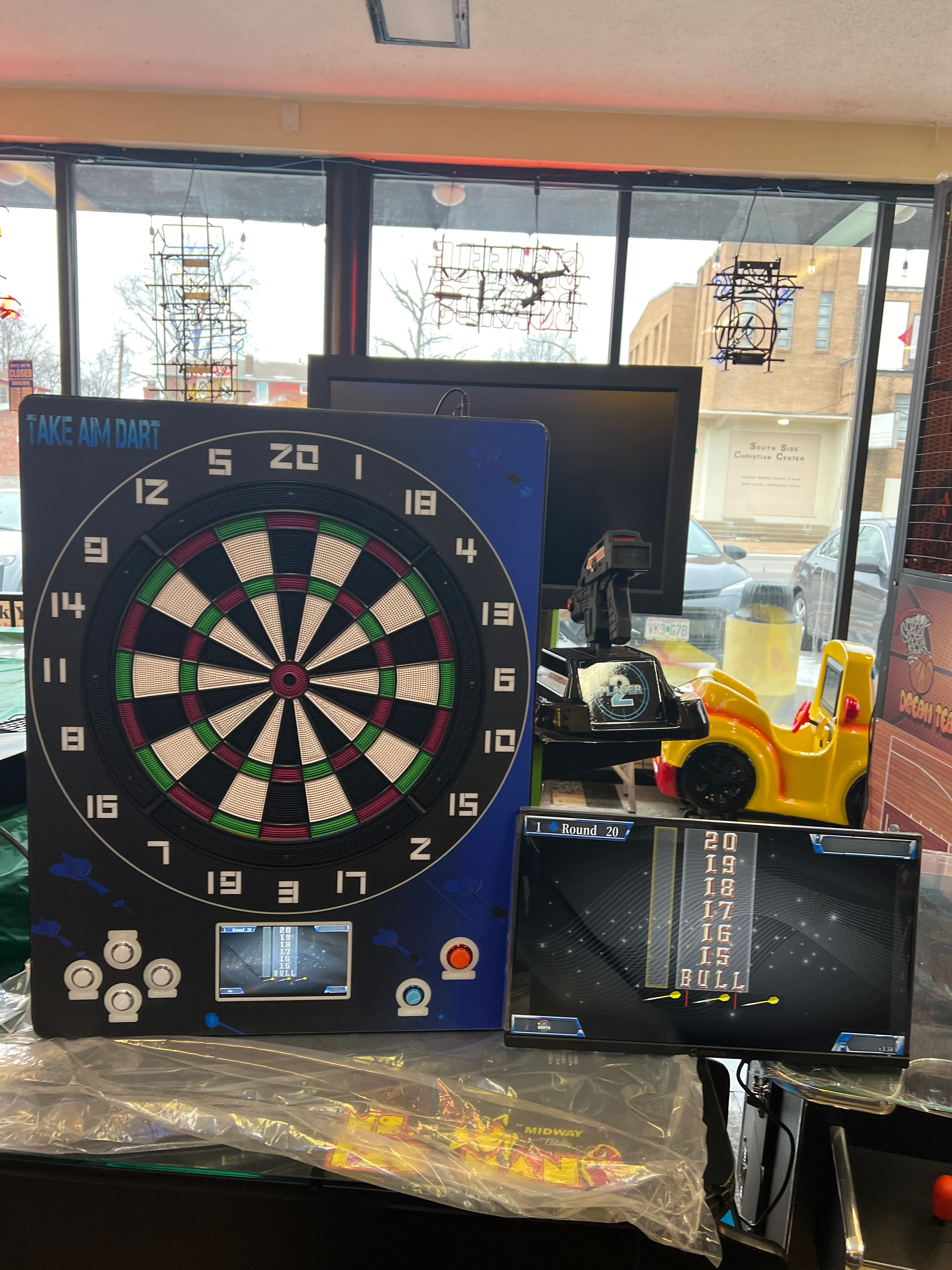 Dart Machine - Take Aim Mini Wall Mount , Commercial Grade, Heavy Duty, Brand New With Standard Size Target-Free shipping for limited time. - Image 5