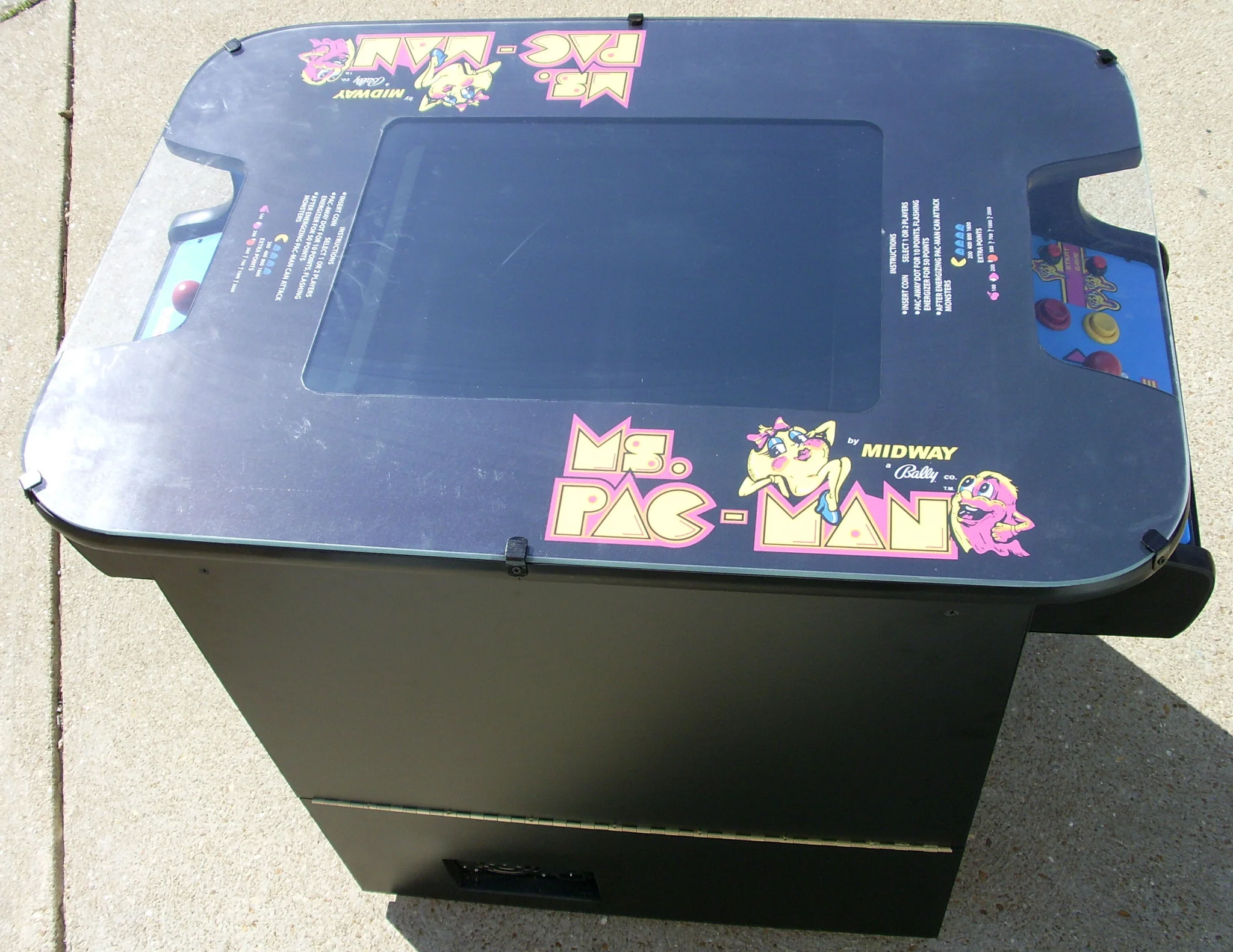 Ms Pacman Cocktail Arcade On Sale - Image 3