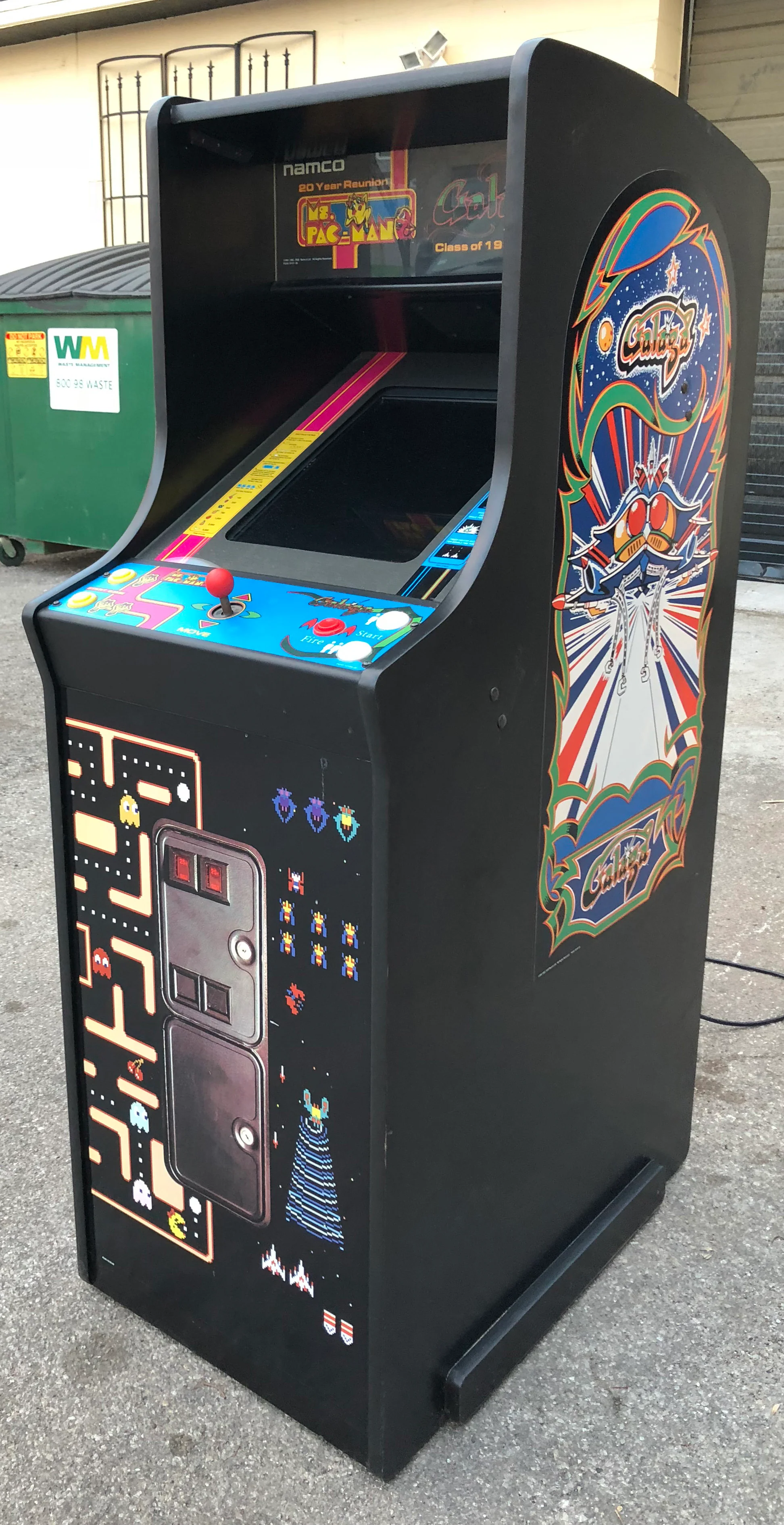 Ms Pacman Galaga 20 Year Reunion Class of 1981 Cabaret With LCD Monitor-Free Shipping-HEAVY DUTY, COIN OPERATED, COMMERCIAL GRADE WITH FREE PLAY OPTION - Image 5