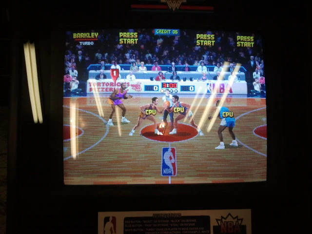 NBA JAM Arcade with lots of new parts-Looks new, extra sharp-HEAVY DUTY, COIN OPERATED, COMMERCIAL GRADE WITH FREE PLAY OPTION - Image 5