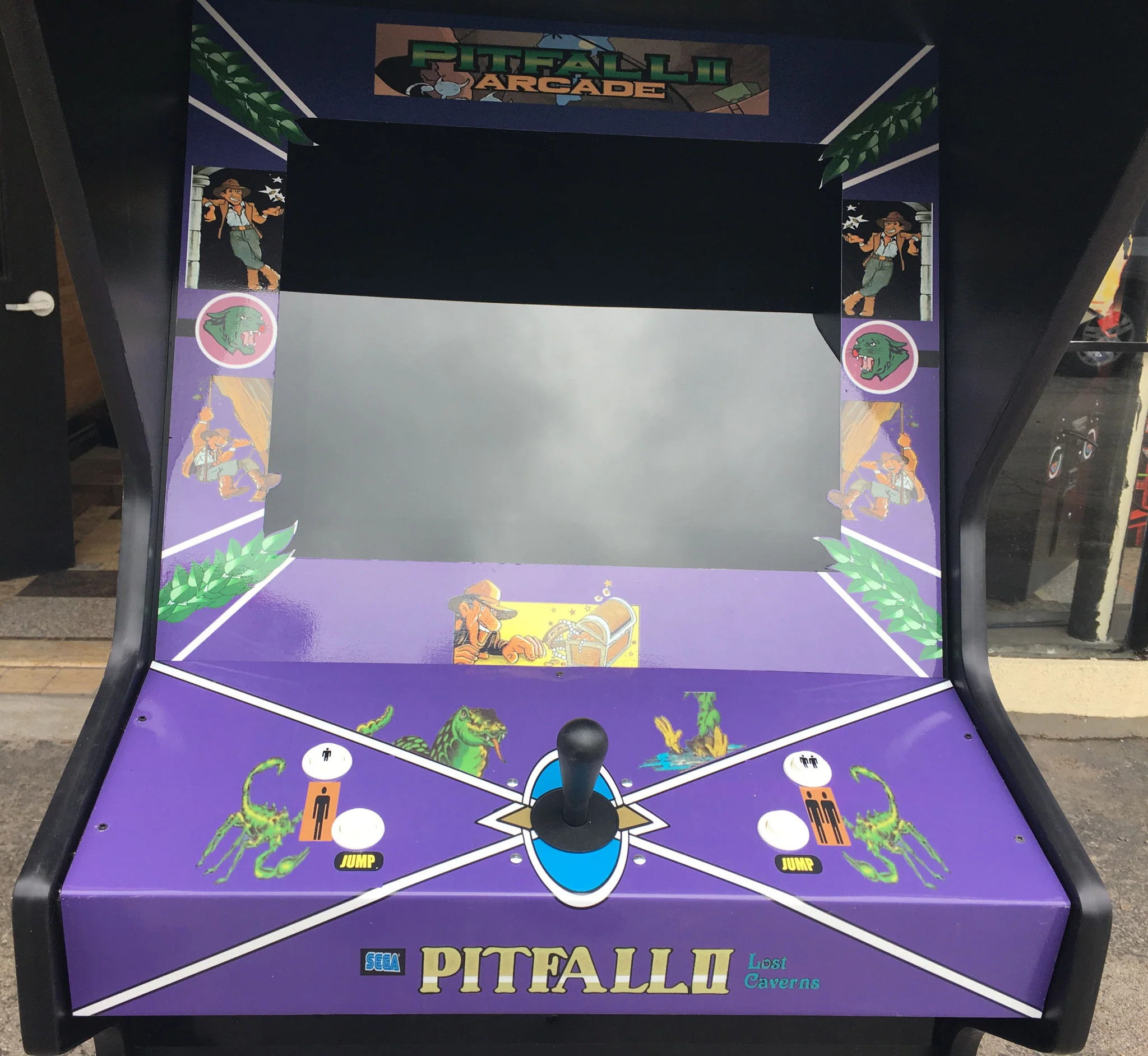 Pitfall 2 Lost Caverns, With Lots Of New Parts-Extra Sharp-HEAVY DUTY, COIN OPERATED, COMMERCIAL GRADE WITH FREE PLAY OPTION - Image 3