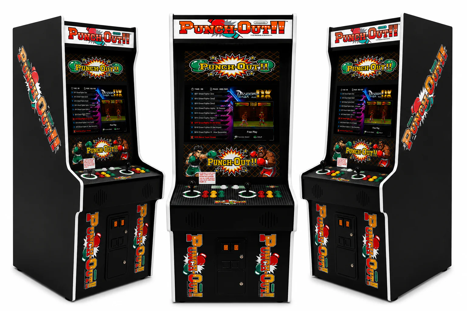 Punch-Out!! Arcade Machine Heavy Duty Commercial Coin Operated - Free Play– Classic Boxing Action Reborn - Image 8