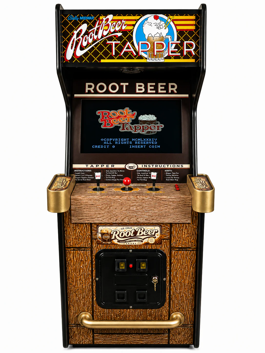 Root Beer Tapper Arcade Game, New Parts, Sharp-HEAVY DUTY, COIN OPERATED, COMMERCIAL GRADE WITH FREE PLAY OPTION - Image 3