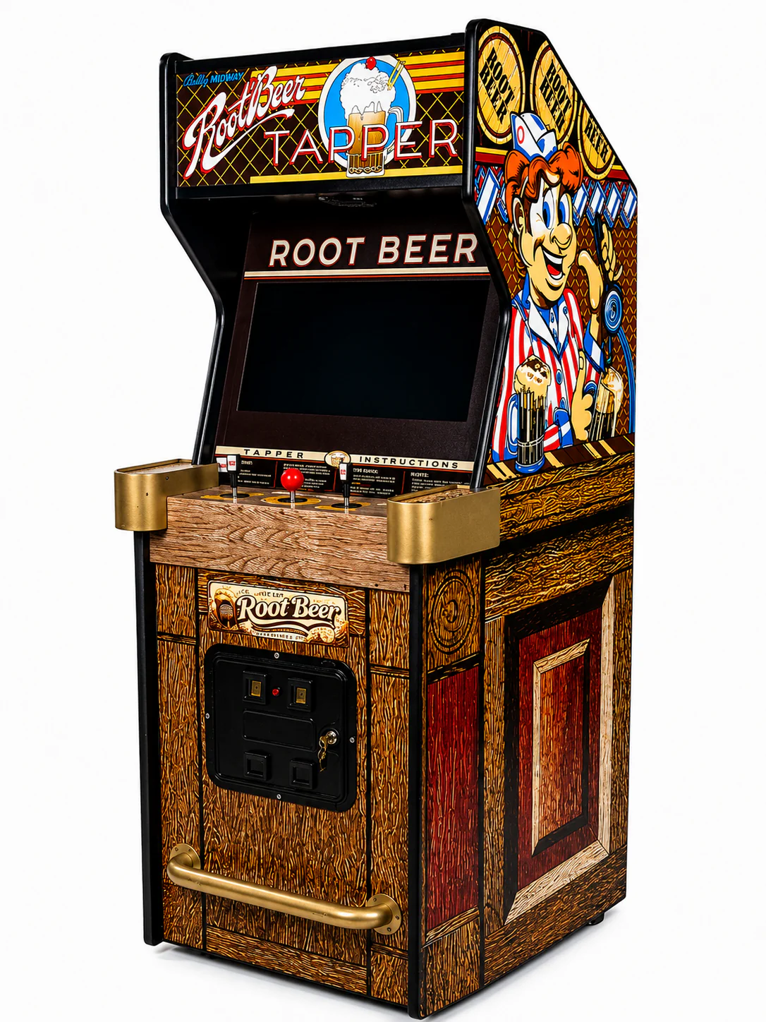 Root Beer Tapper Arcade Game, New Parts, Sharp-HEAVY DUTY, COIN OPERATED, COMMERCIAL GRADE WITH FREE PLAY OPTION - Image 5