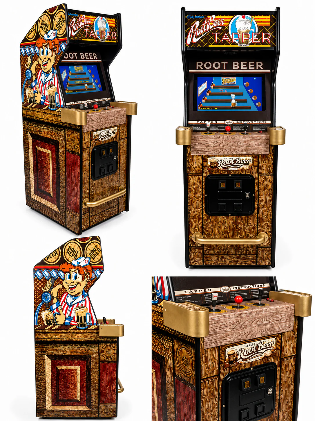 Root Beer Tapper Arcade Game, New Parts, Sharp-HEAVY DUTY, COIN OPERATED, COMMERCIAL GRADE WITH FREE PLAY OPTION - Image 8