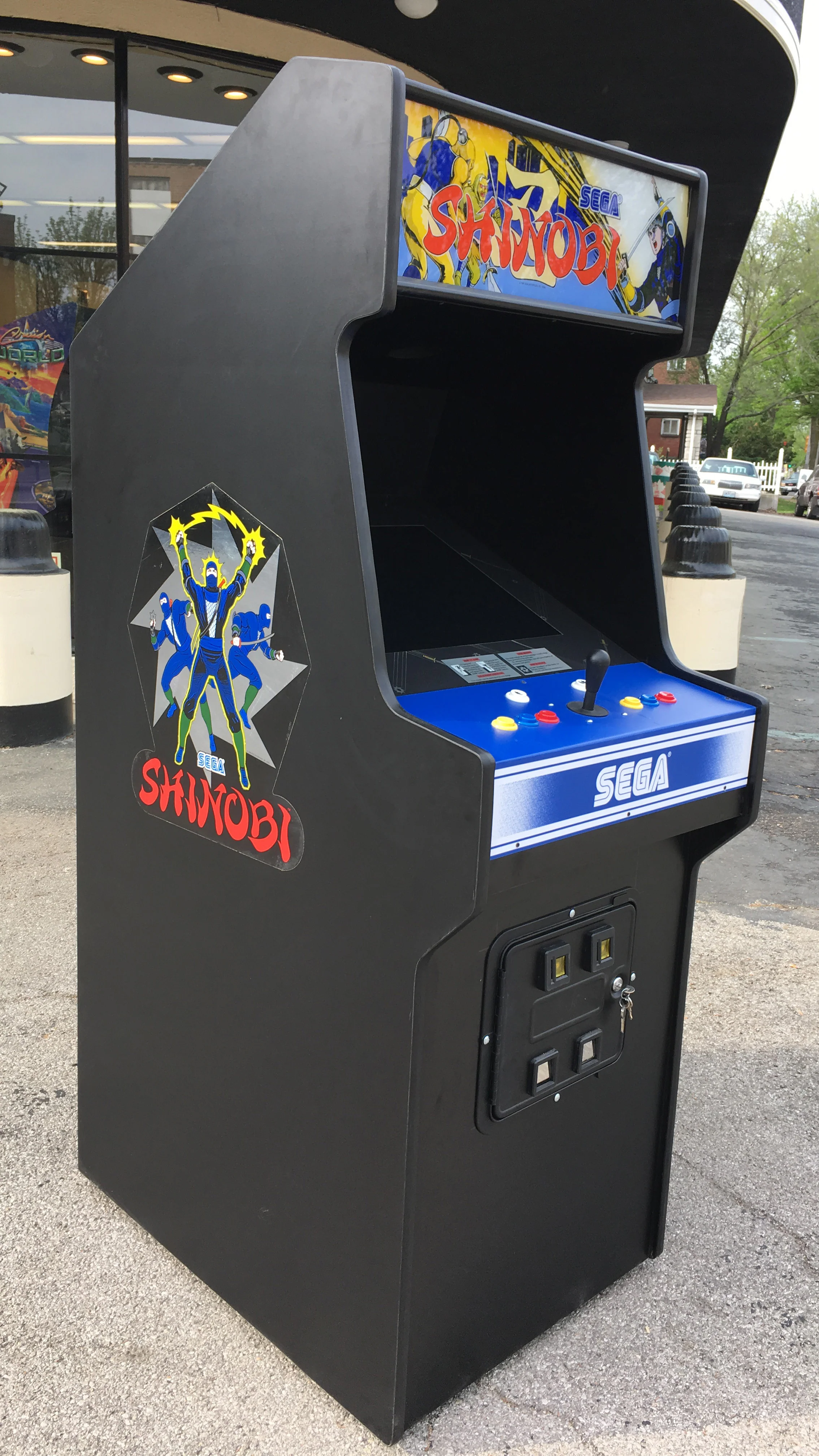 Shinobi Arcade Video Game, Lots Of New Parts, Sharp-HEAVY DUTY, COIN OPERATED, COMMERCIAL GRADE WITH FREE PLAY OPTION - Image 3
