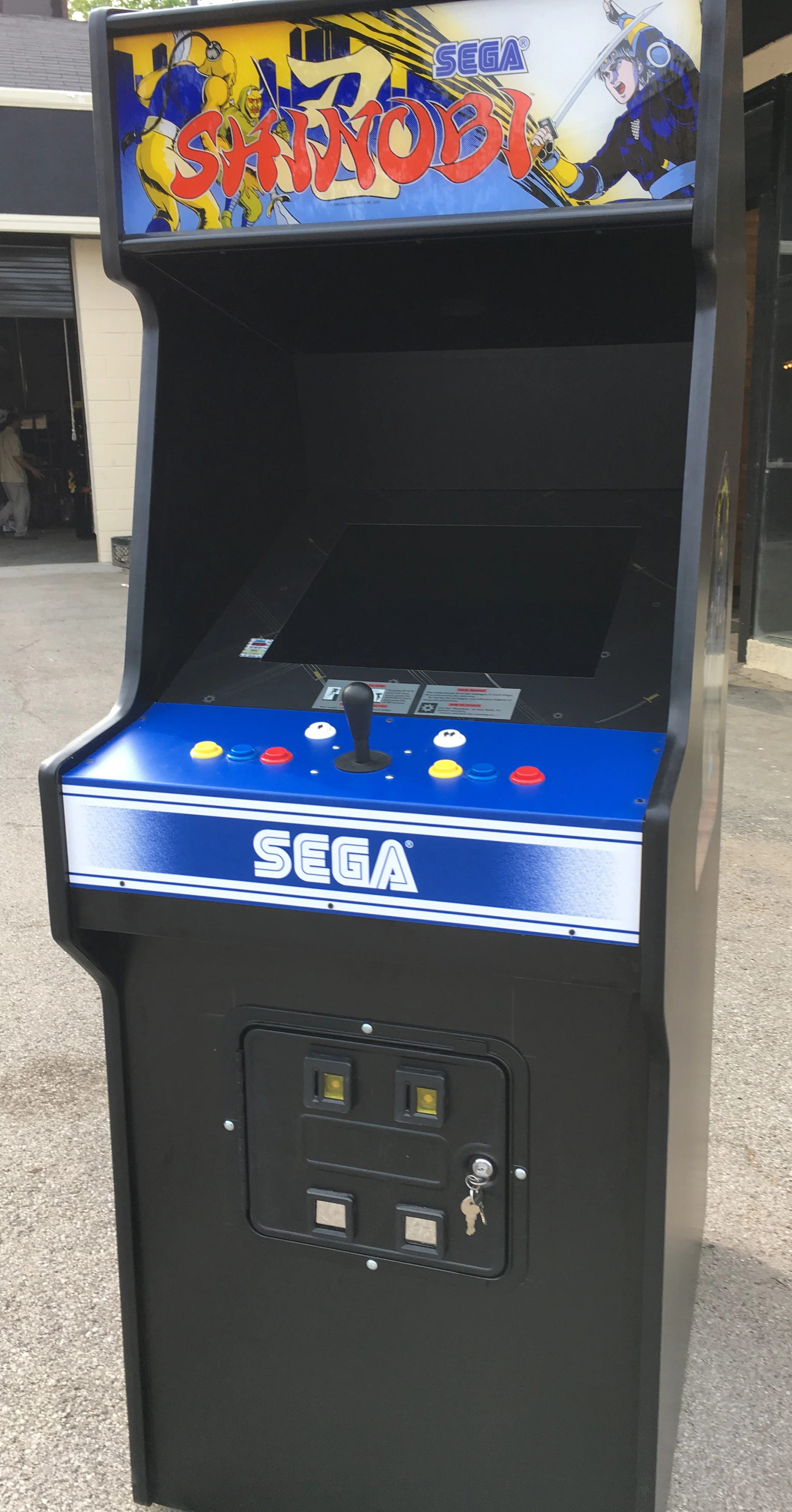 Shinobi Arcade Video Game, Lots Of New Parts, Sharp-HEAVY DUTY, COIN OPERATED, COMMERCIAL GRADE WITH FREE PLAY OPTION - Image 4