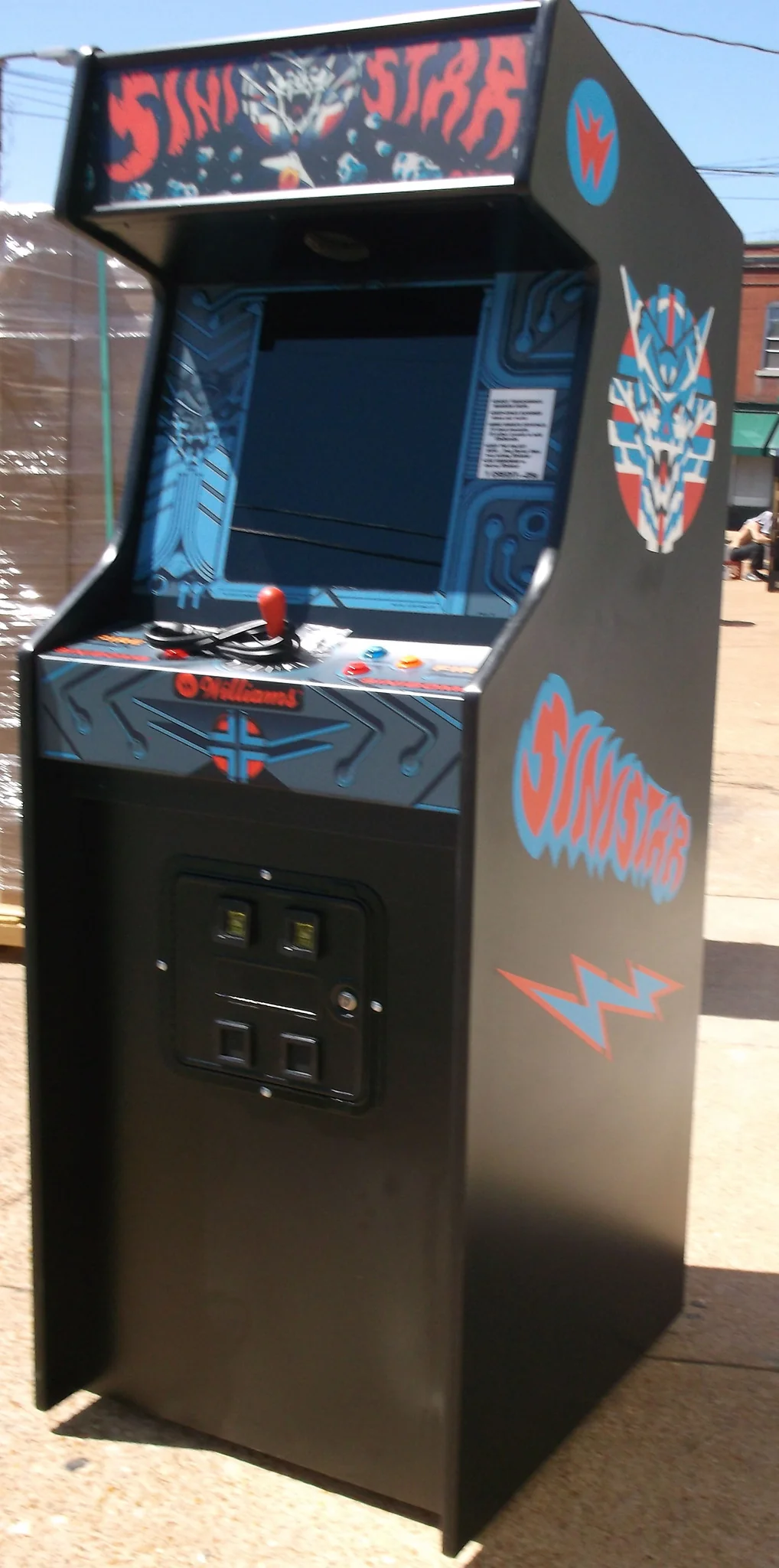 SINISTAR ARCADE WITH LOTS OF NEW PARTS-SHARP-HEAVY DUTY, COIN OPERATED, COMMERCIAL GRADE WITH FREE PLAY OPTION - Image 6