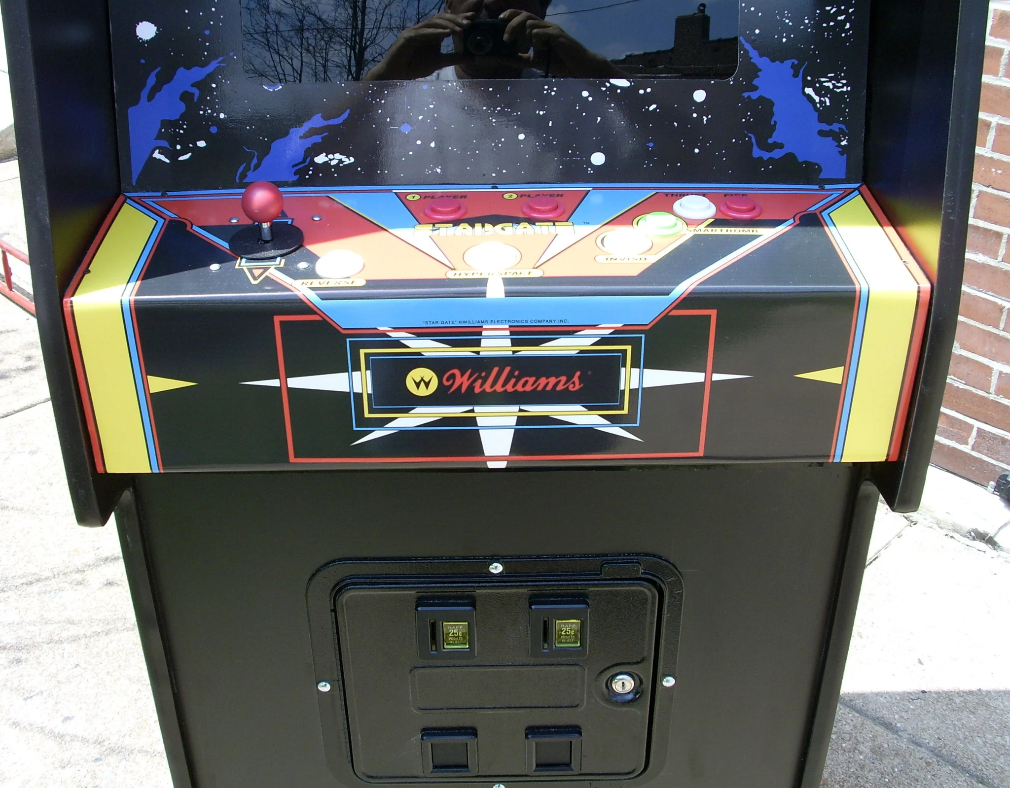 STARGATE ARCADE VIDEO GAME MACHINE WITH LOTS OF NEW PARTS- EXTRA SHARP-HEAVY DUTY, COIN OPERATED, COMMERCIAL GRADE WITH FREE PLAY OPTION - Image 3
