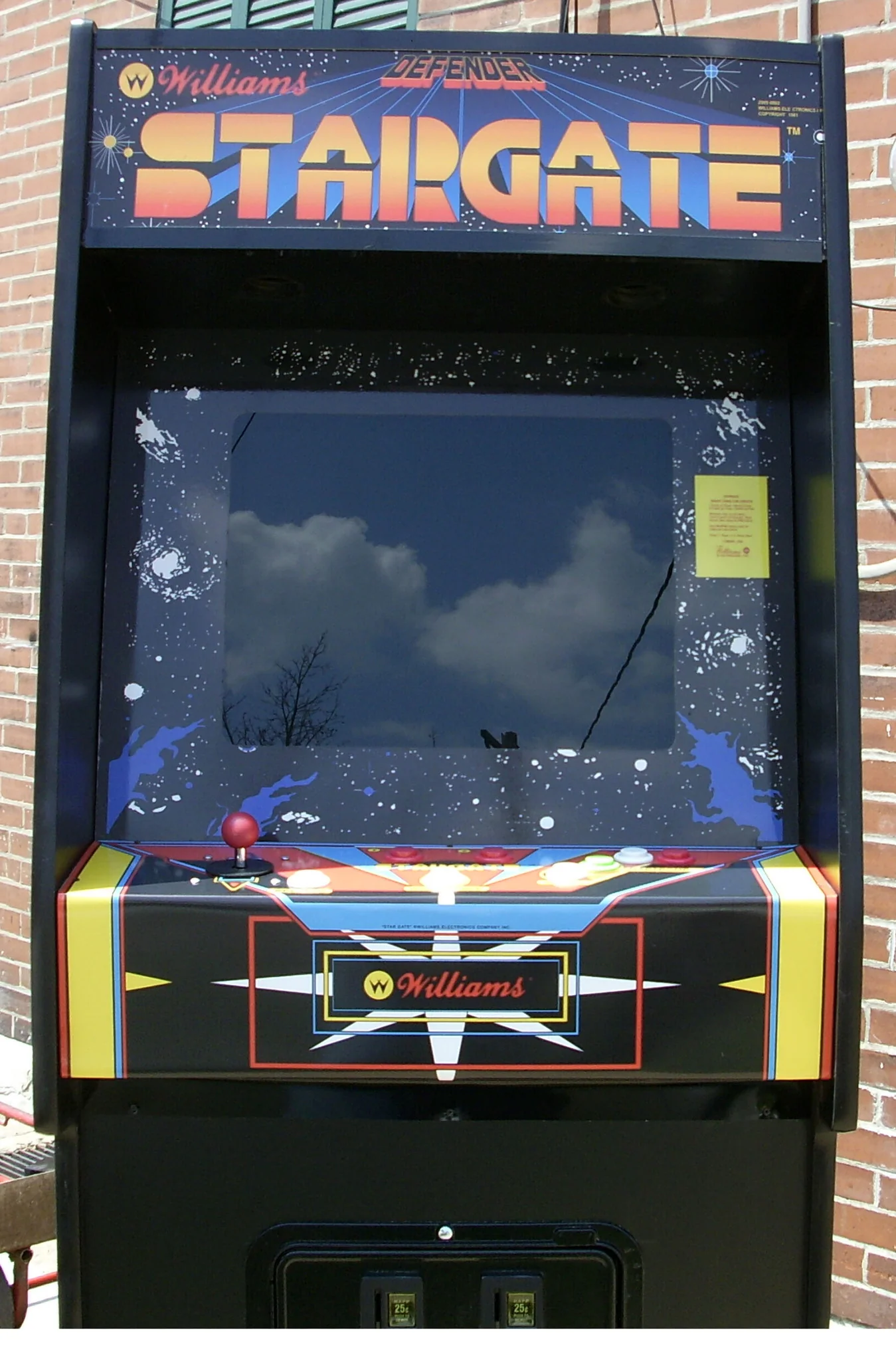 STARGATE ARCADE VIDEO GAME MACHINE WITH LOTS OF NEW PARTS- EXTRA SHARP-HEAVY DUTY, COIN OPERATED, COMMERCIAL GRADE WITH FREE PLAY OPTION - Image 4