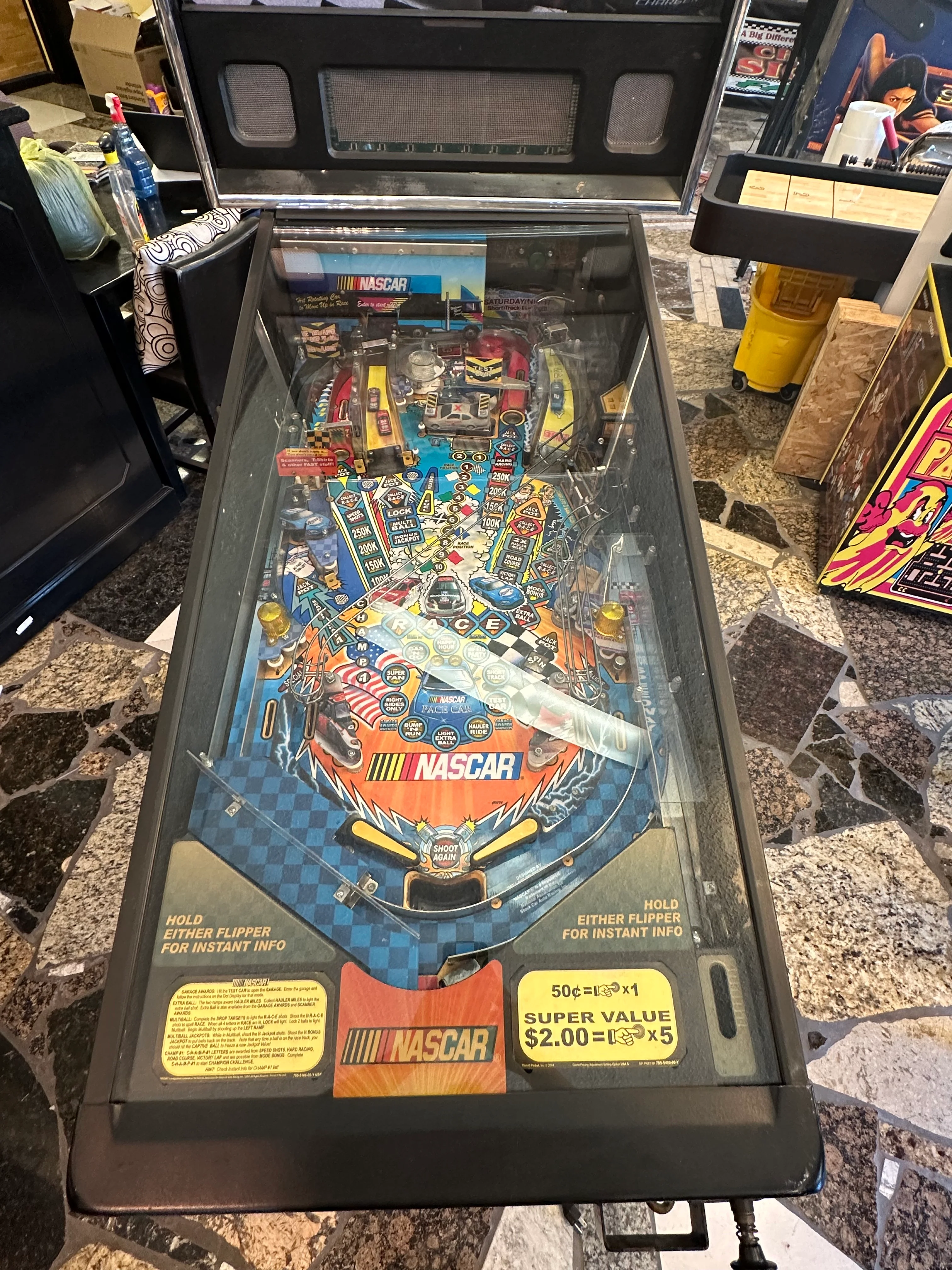 Stern NASCAR Pinball Machine – Refurbished, LED Lighting, Local Pickup Only - Image 5