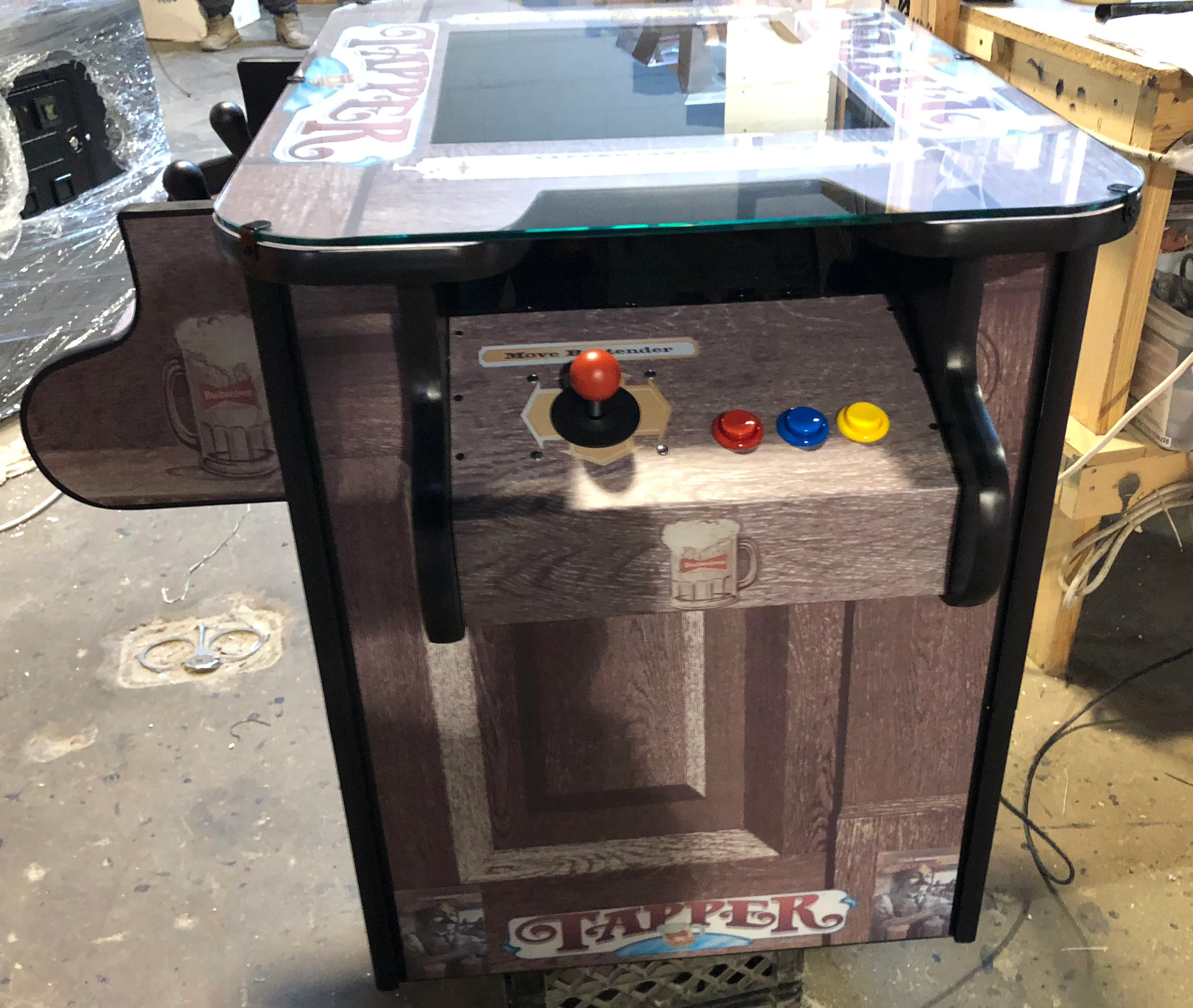 TPR COCKTAIL ARCADE - PLAYS 3000 GAMES-  LOTS OF NEW PARTS -  FREE SHIPPING - Image 2