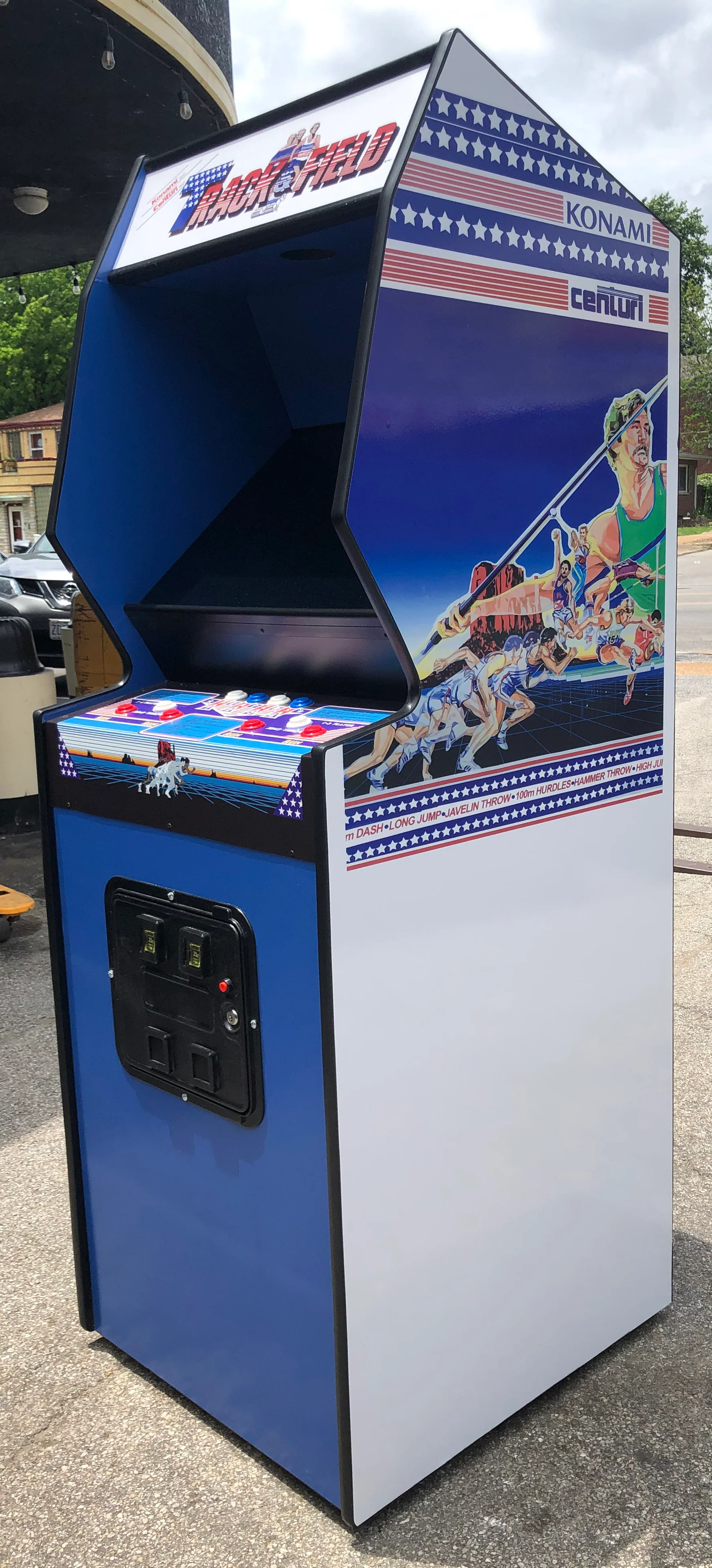 TRACK AND FIELD ARCADE WITH LOTS OF NEW PARTS- EXTRA SHARP-HEAVY DUTY, COIN OPERATED, COMMERCIAL GRADE WITH FREE PLAY OPTION - Image 7