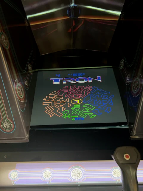 TRON ARCADE GAME, NEW PARTS-HEAVY DUTY, COIN OPERATED, COMMERCIAL GRADE WITH FREE PLAY OPTION - Image 3