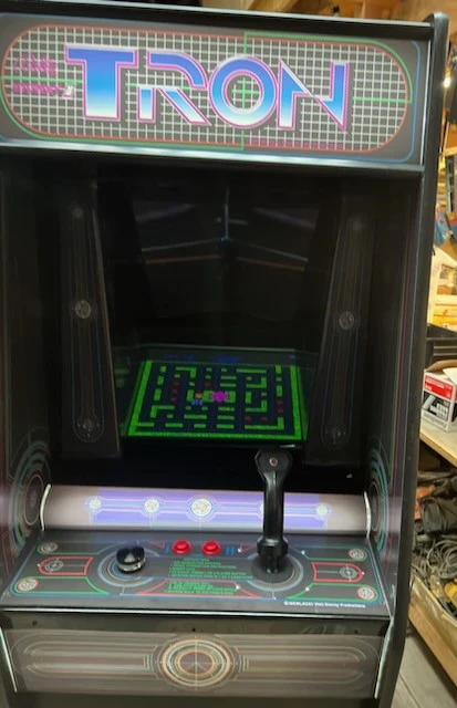 TRON ARCADE GAME, NEW PARTS-HEAVY DUTY, COIN OPERATED, COMMERCIAL GRADE WITH FREE PLAY OPTION - Image 4