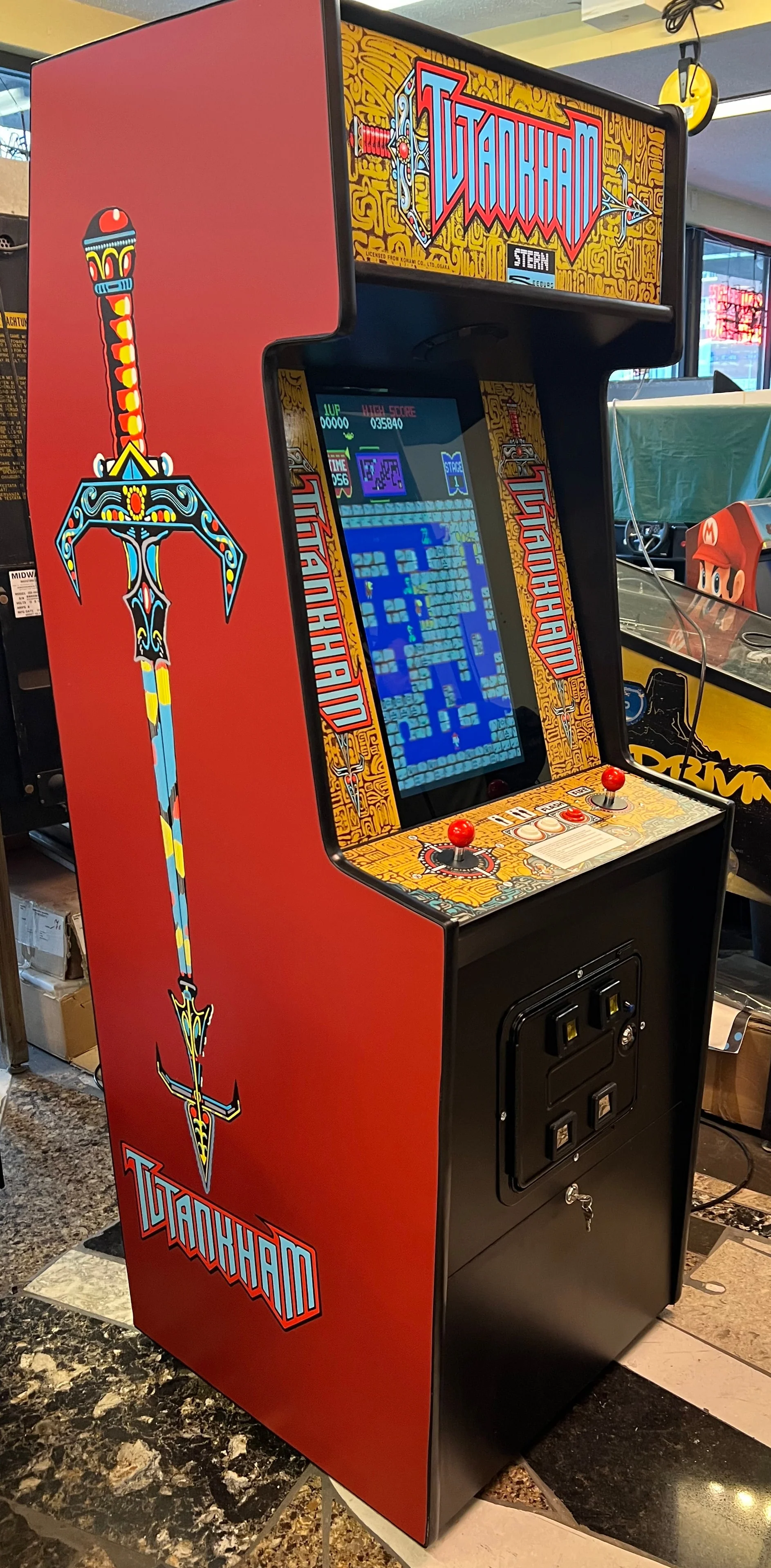 Tutankham Arcade Brand New, Heavy Duty, Commercial Grade, Coin Operated Machine With Free Play Option - Image 2
