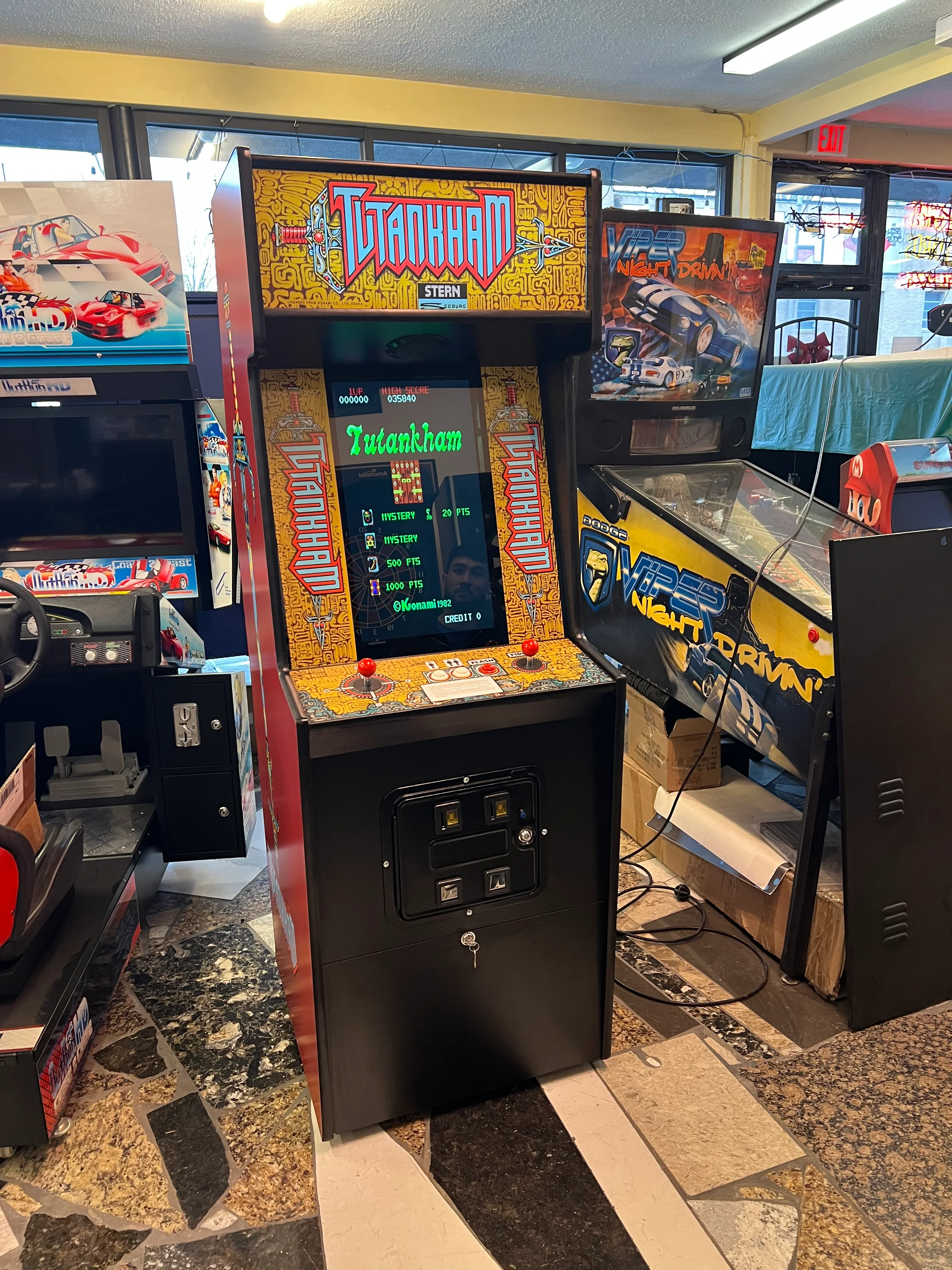 Tutankham Arcade Brand New, Heavy Duty, Commercial Grade, Coin Operated Machine With Free Play Option - Image 3