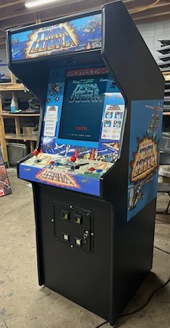 TWIN COBRA ARCADE GAME-HEAVY DUTY, COIN OPERATED, COMMERCIAL GRADE WITH FREE PLAY OPTION - Image 2