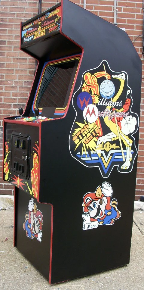 William Multi game Arcade With All New Parts-Sharp-HEAVY DUTY, COIN OPERATED, COMMERCIAL GRADE WITH FREE PLAY OPTION - Image 3