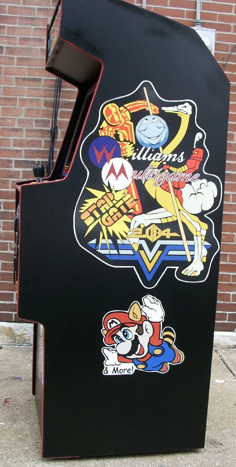 William Multi game Arcade With All New Parts-Sharp-HEAVY DUTY, COIN OPERATED, COMMERCIAL GRADE WITH FREE PLAY OPTION - Image 4