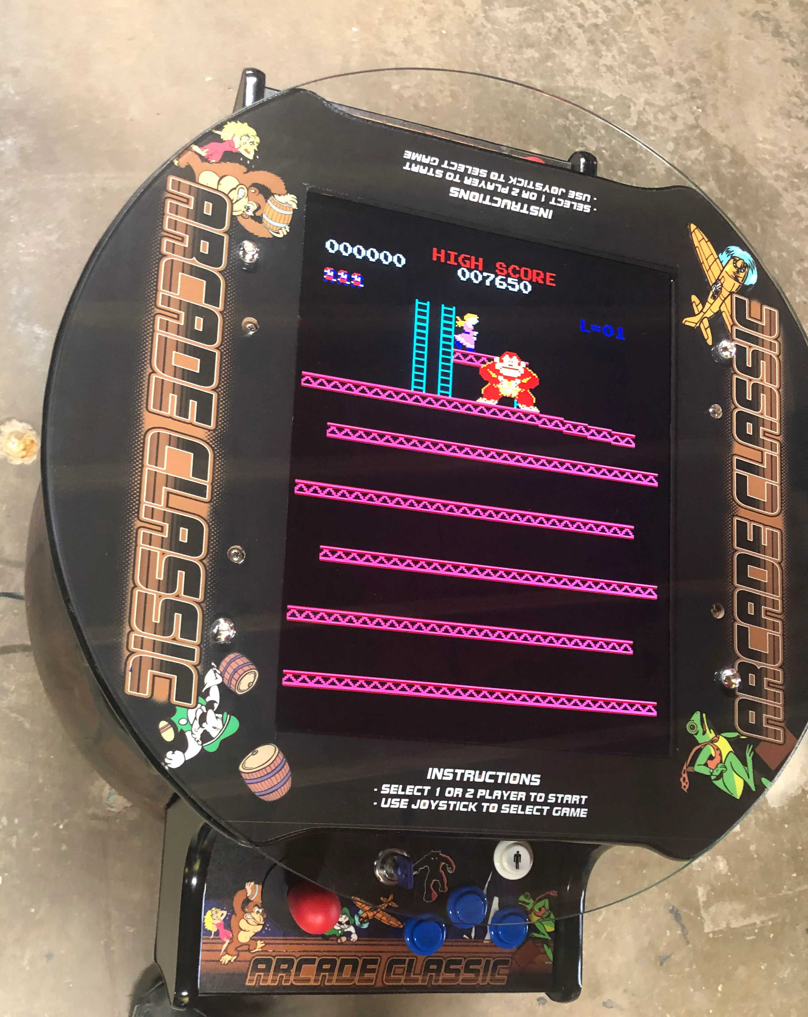 Cocktail Arcade- Win Barrel Style With 60 Games, Coin Operated, Brand New, Free Shipping - Image 4